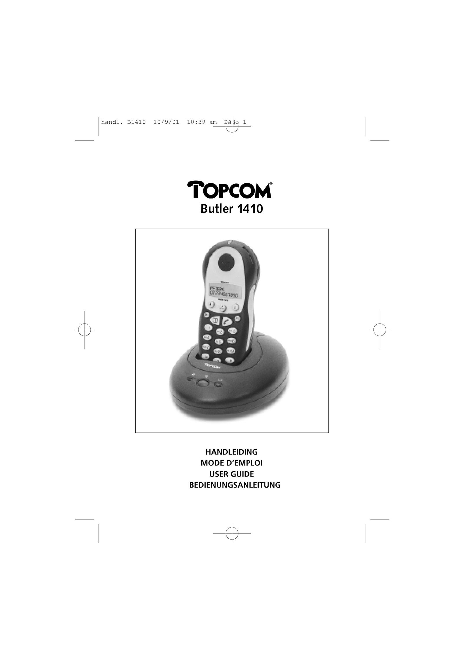 Topcom 1410 Telephone User Manual