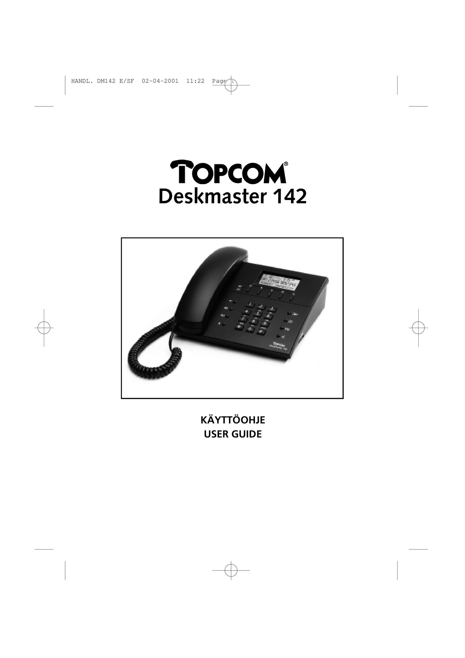 Topcom 142 Telephone User Manual