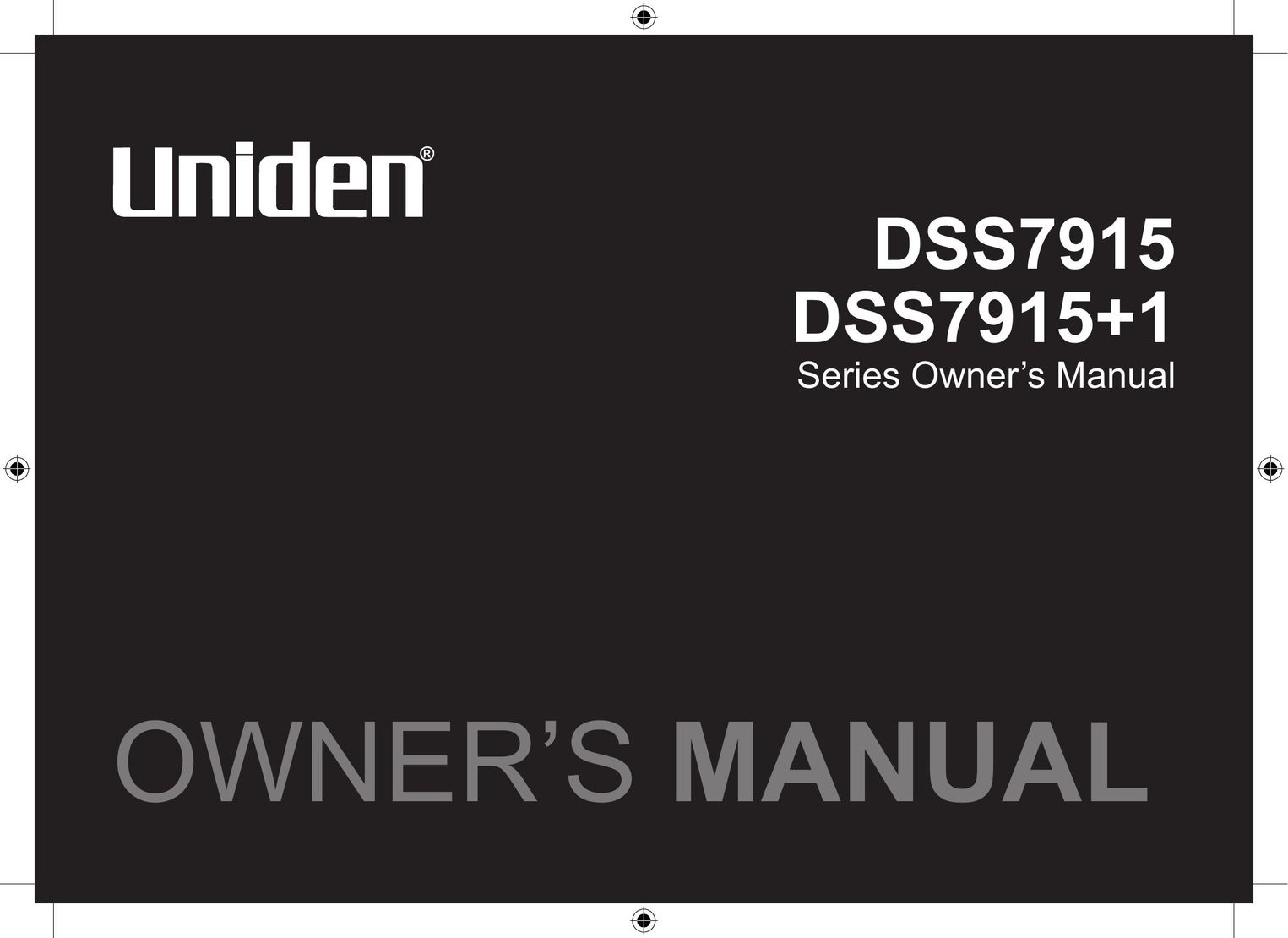 Uniden DSS7915+1 Telephone User Manual