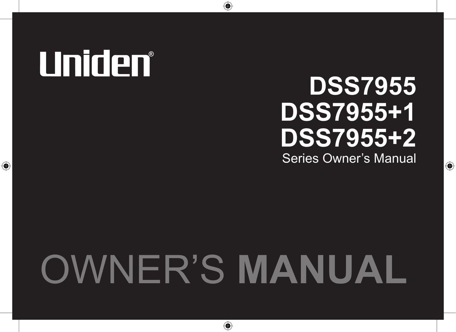 Uniden DSS7955+2 Telephone User Manual