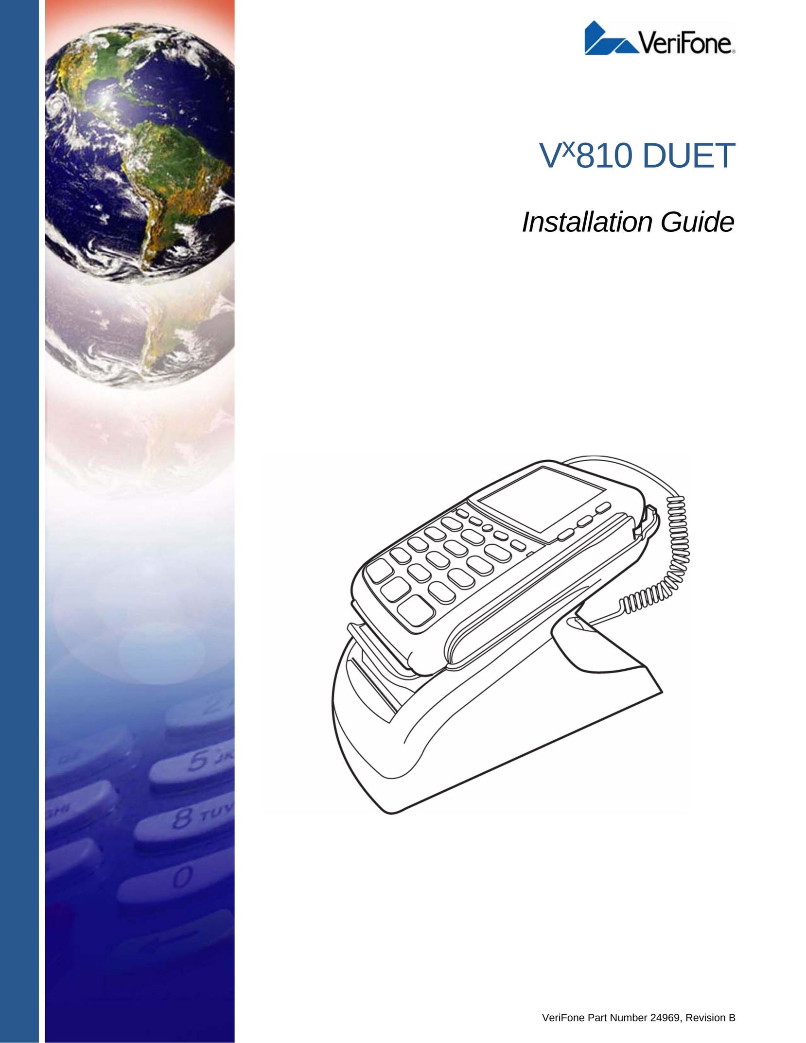 VeriFone Vx810 Telephone User Manual