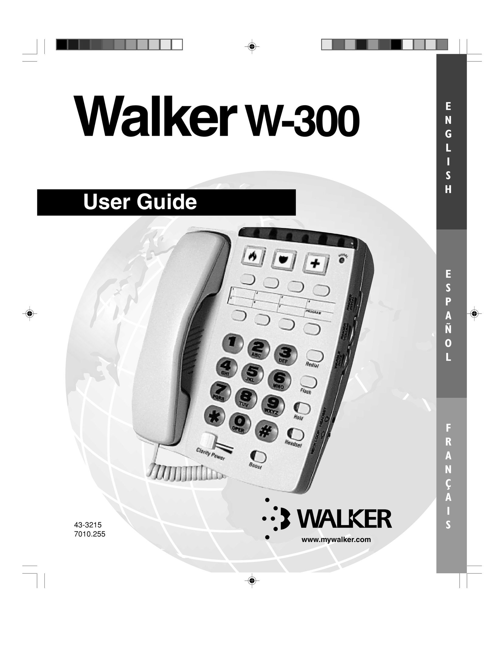 Walker W-300 Telephone User Manual