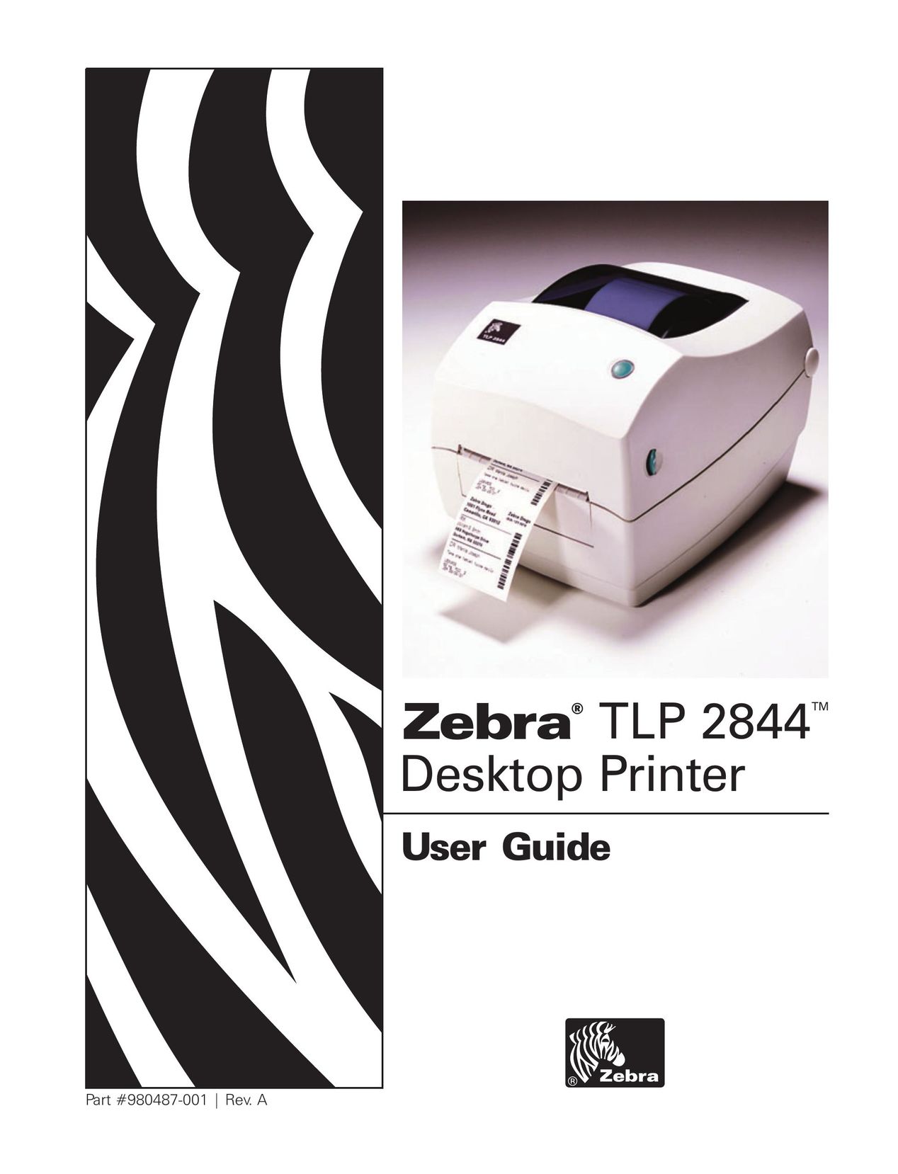 Zebra Technologies TLP2844 Telephone User Manual