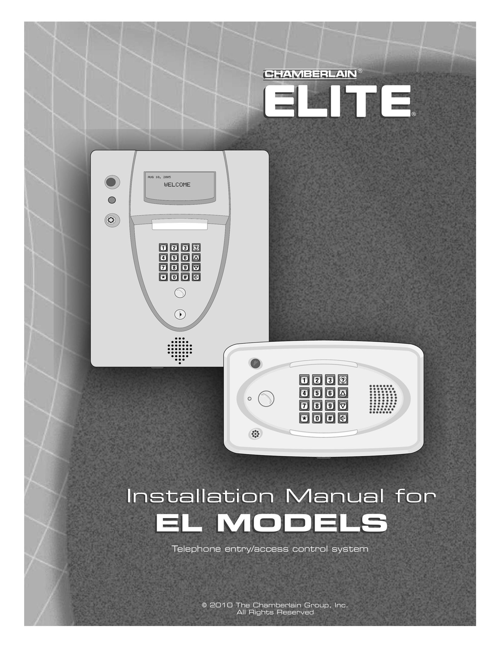 Chamberlain EL25 Telephone Accessories User Manual