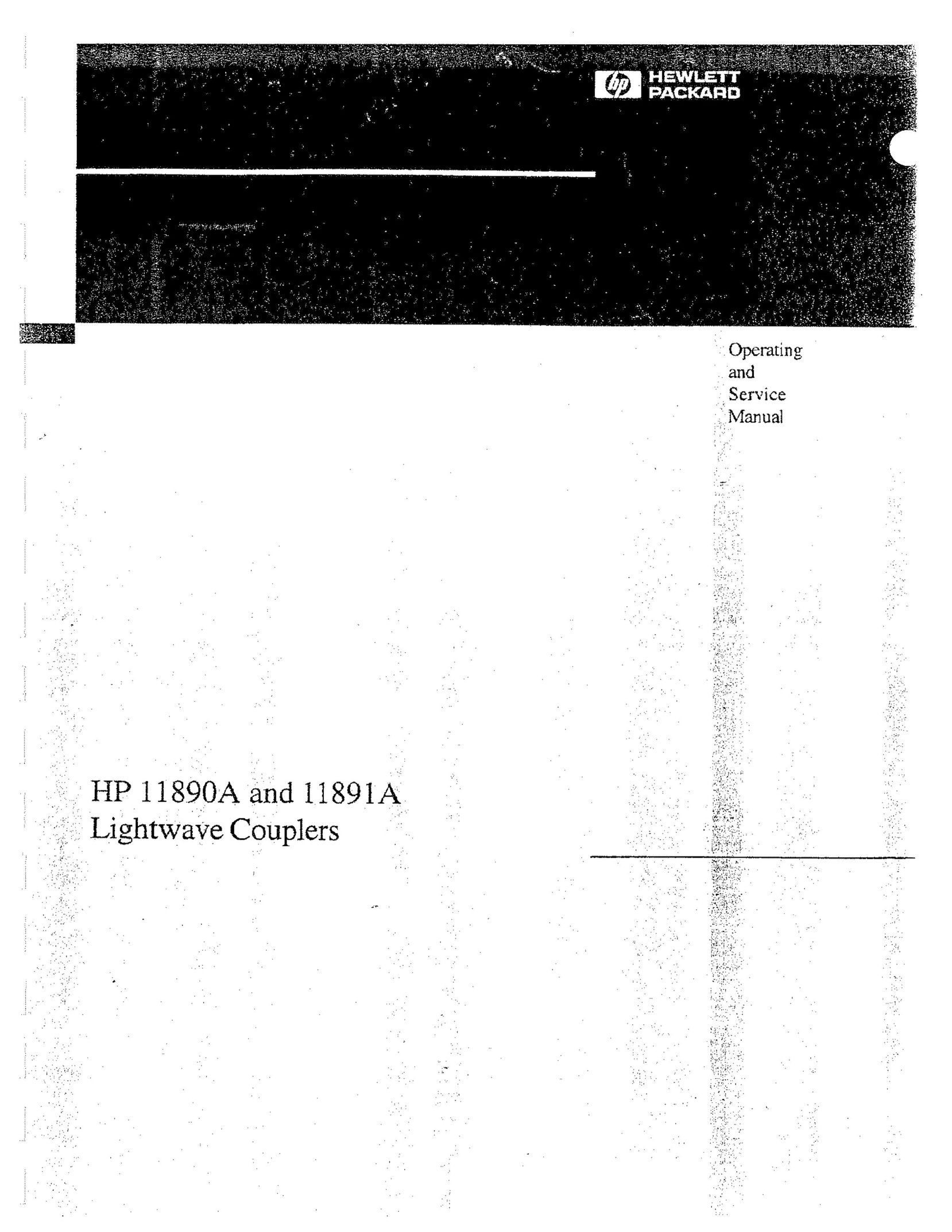HP (Hewlett-Packard) 11890A & 11891A Telephone Accessories User Manual