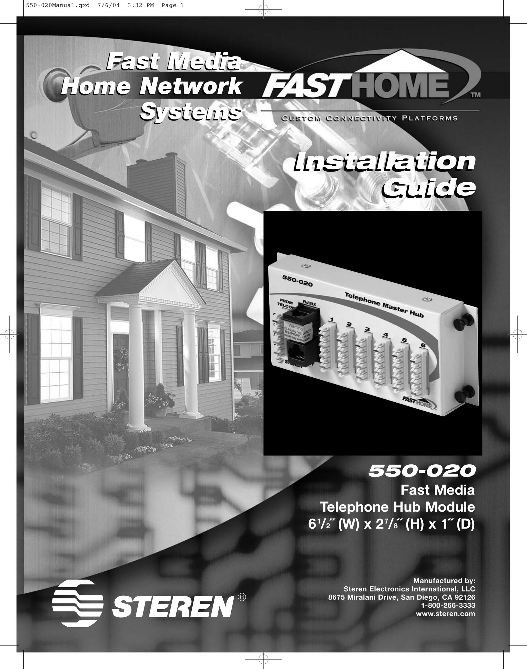 Steren 550-020 Telephone Accessories User Manual