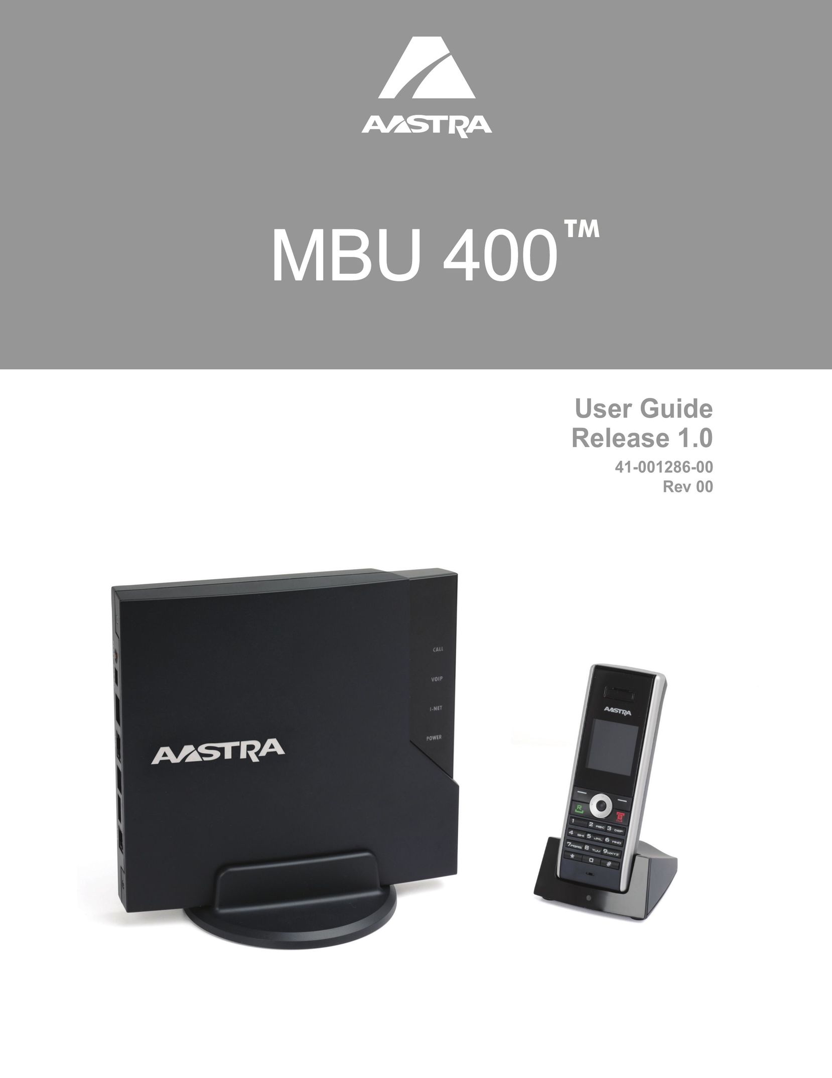 Aastra Telecom 41-001286-00 Two-Way Radio User Manual