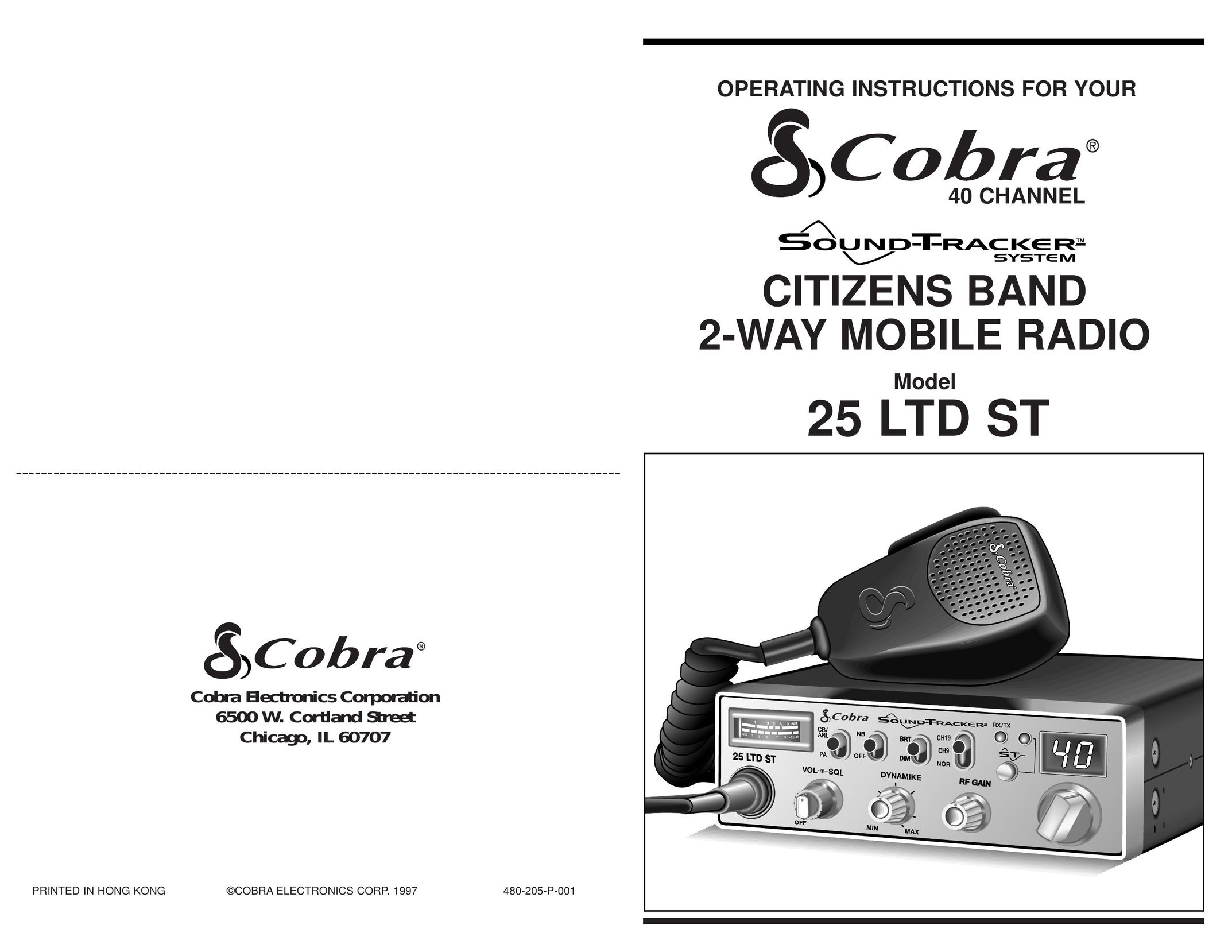 Cobra Electronics 25 LTD ST Two-Way Radio User Manual