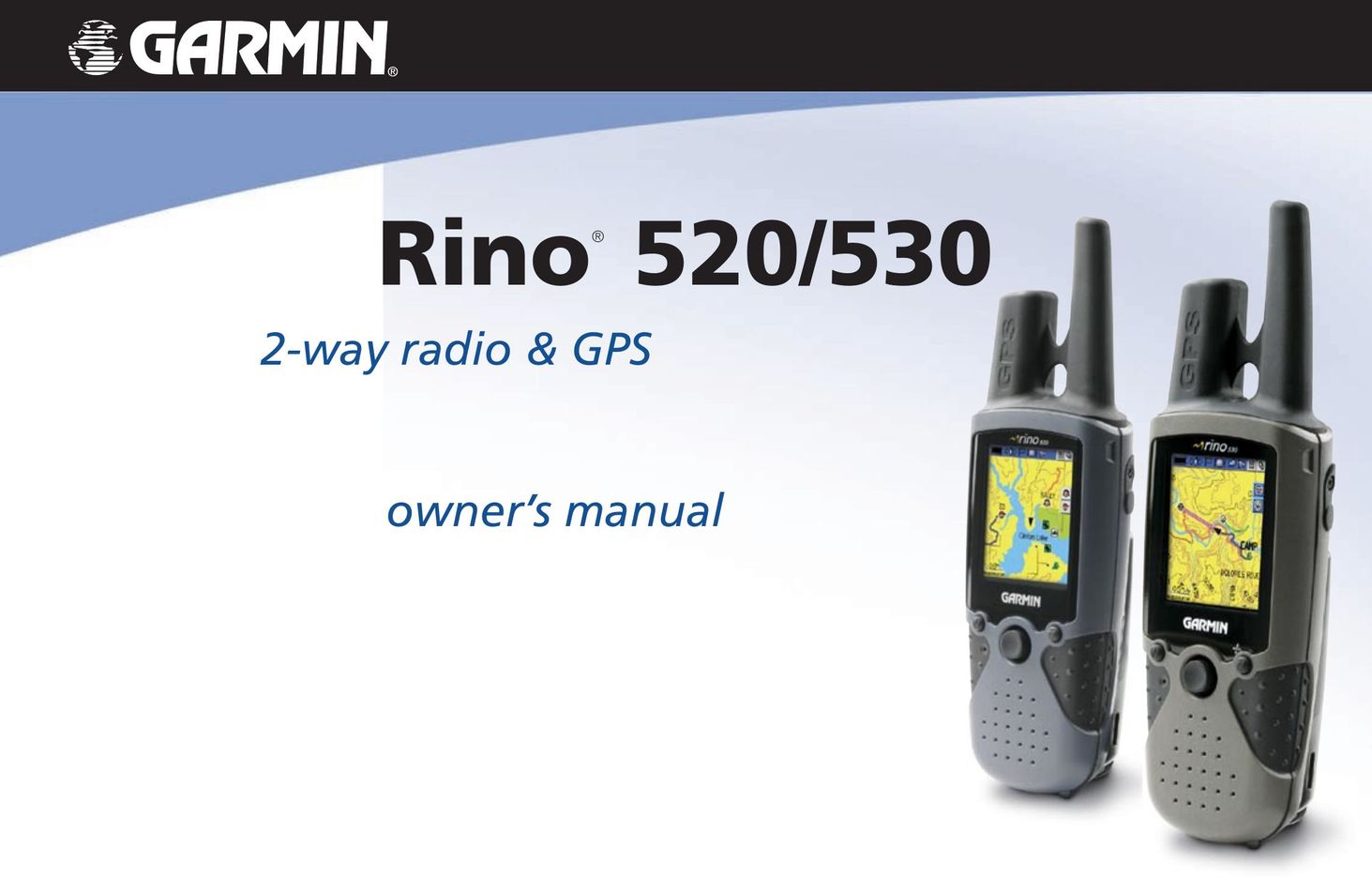 Garmin 520 Two-Way Radio User Manual