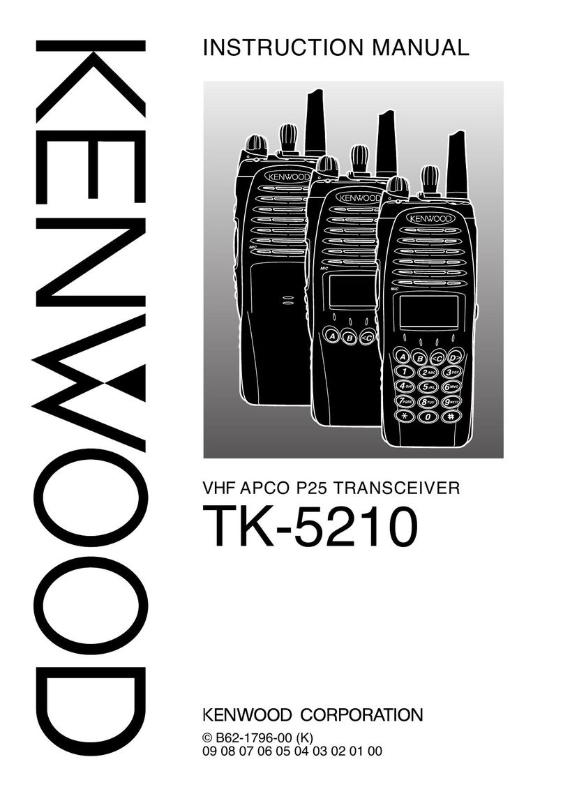 Kenwood TK-5210 Two-Way Radio User Manual