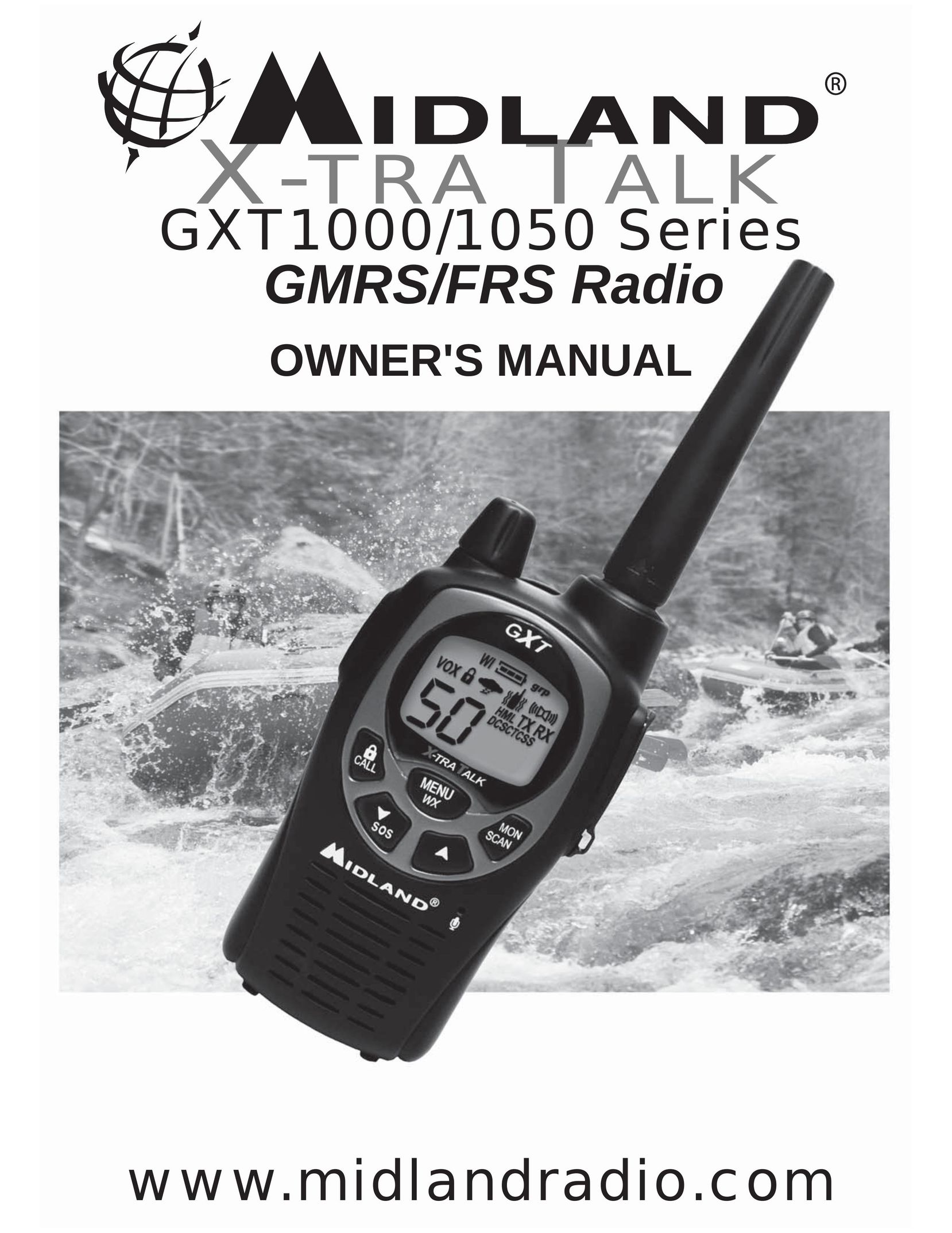 Midland Radio GXT1000 Series Two-Way Radio User Manual