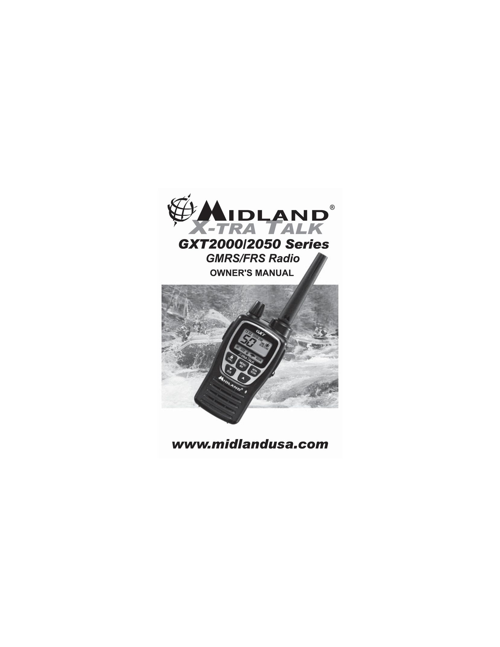 Midland Radio GXT2000 Two-Way Radio User Manual