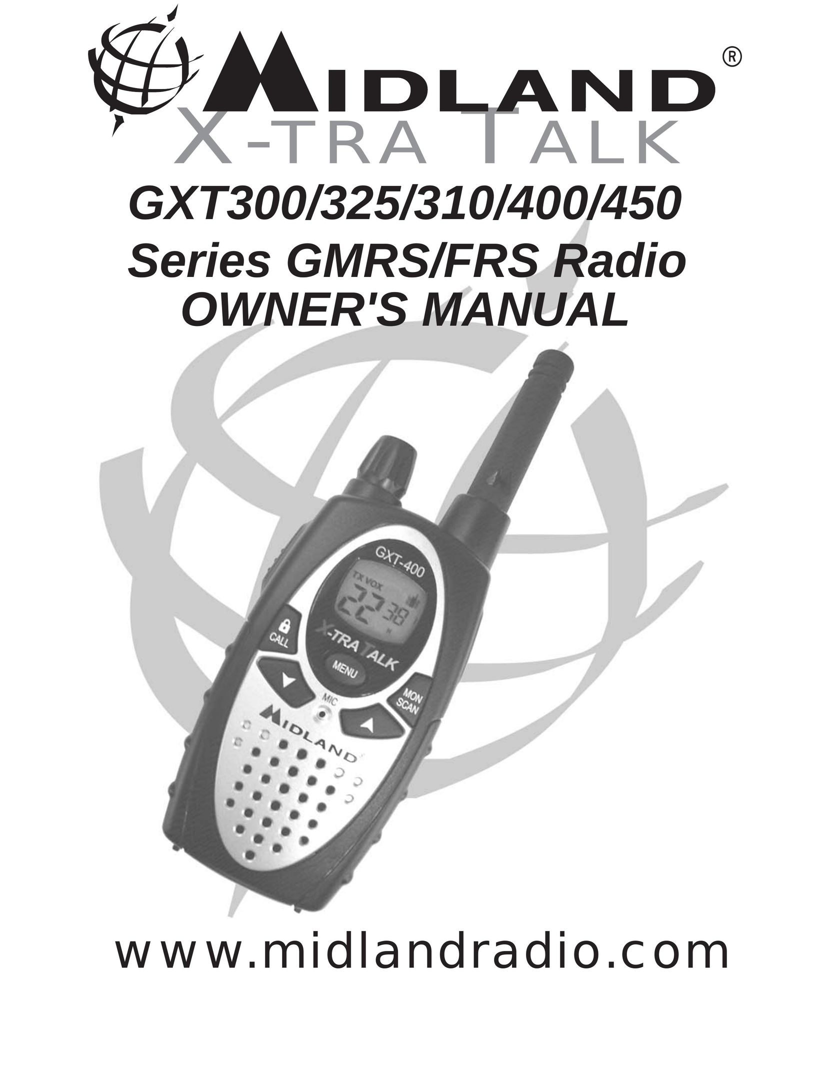 Midland Radio GXT300 Two-Way Radio User Manual