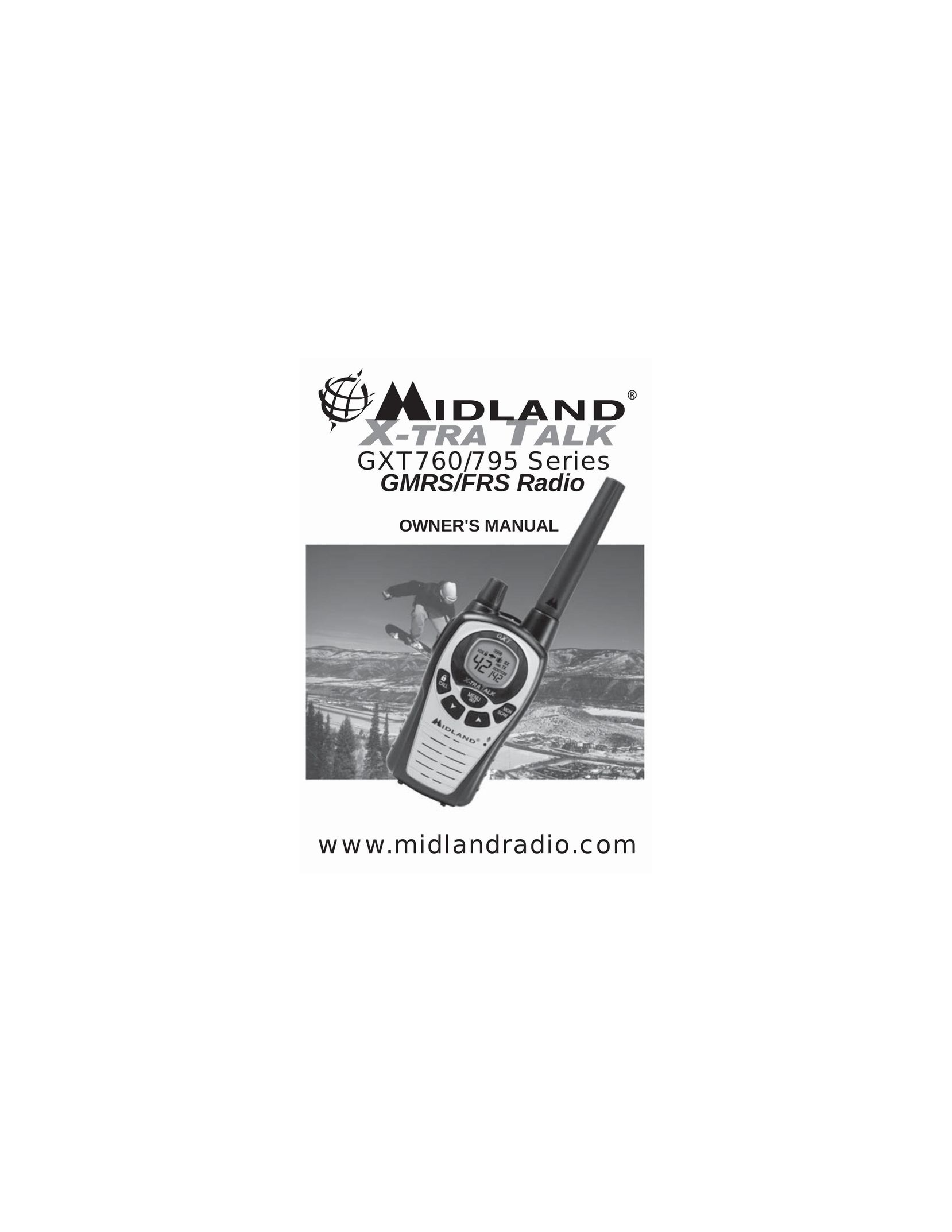 Midland Radio GXT760 Two-Way Radio User Manual