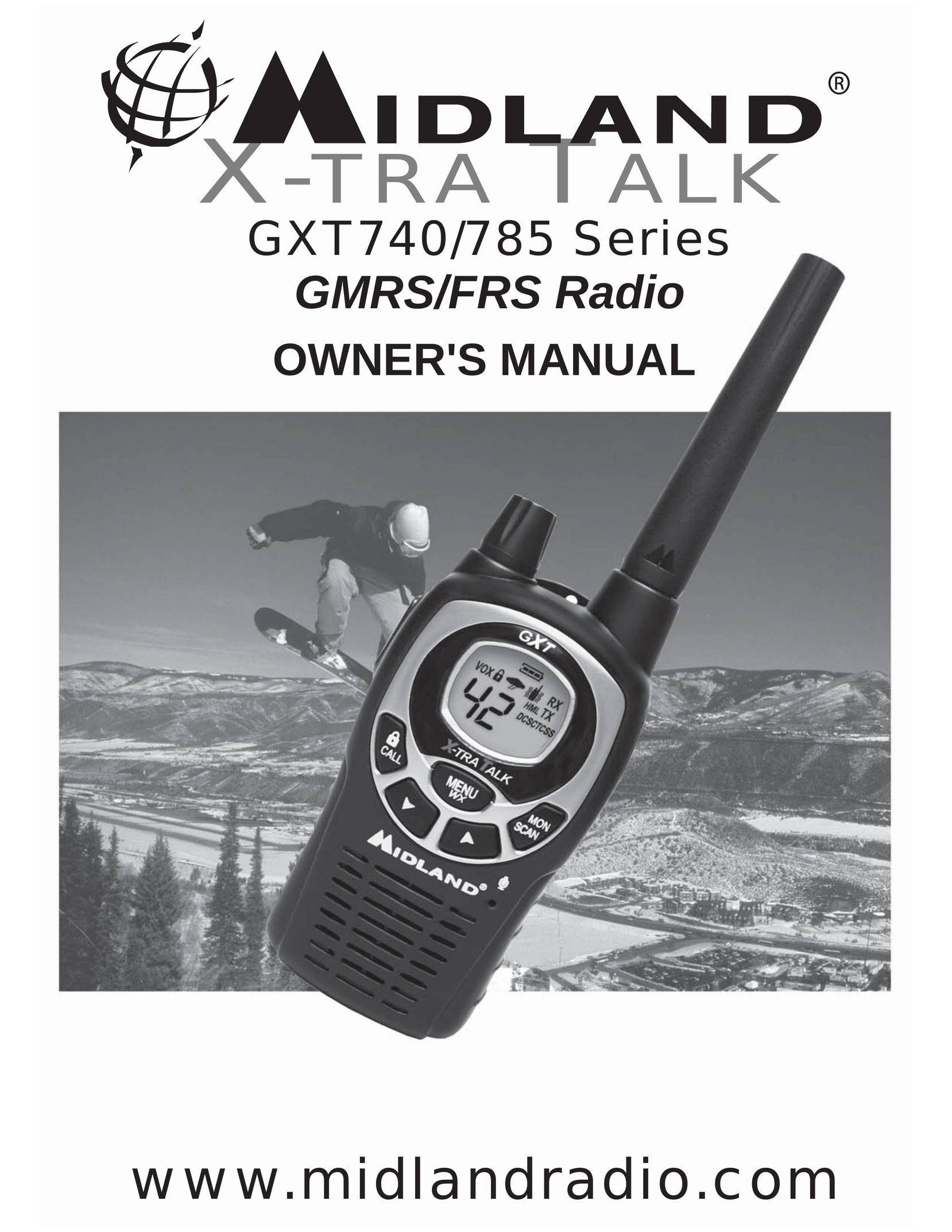 Midland Radio GXT785 Series Two-Way Radio User Manual