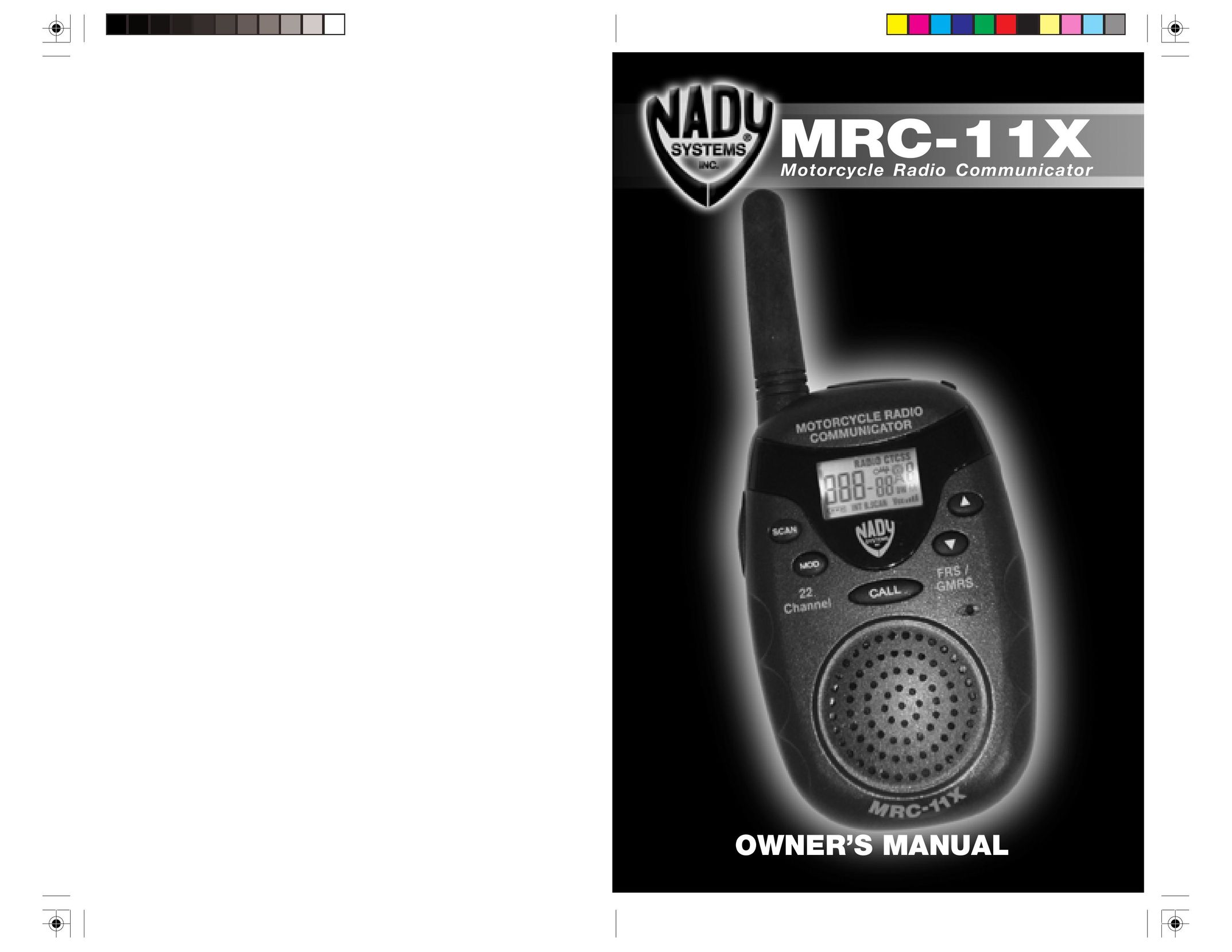 Nady Systems MRC-11X Two-Way Radio User Manual