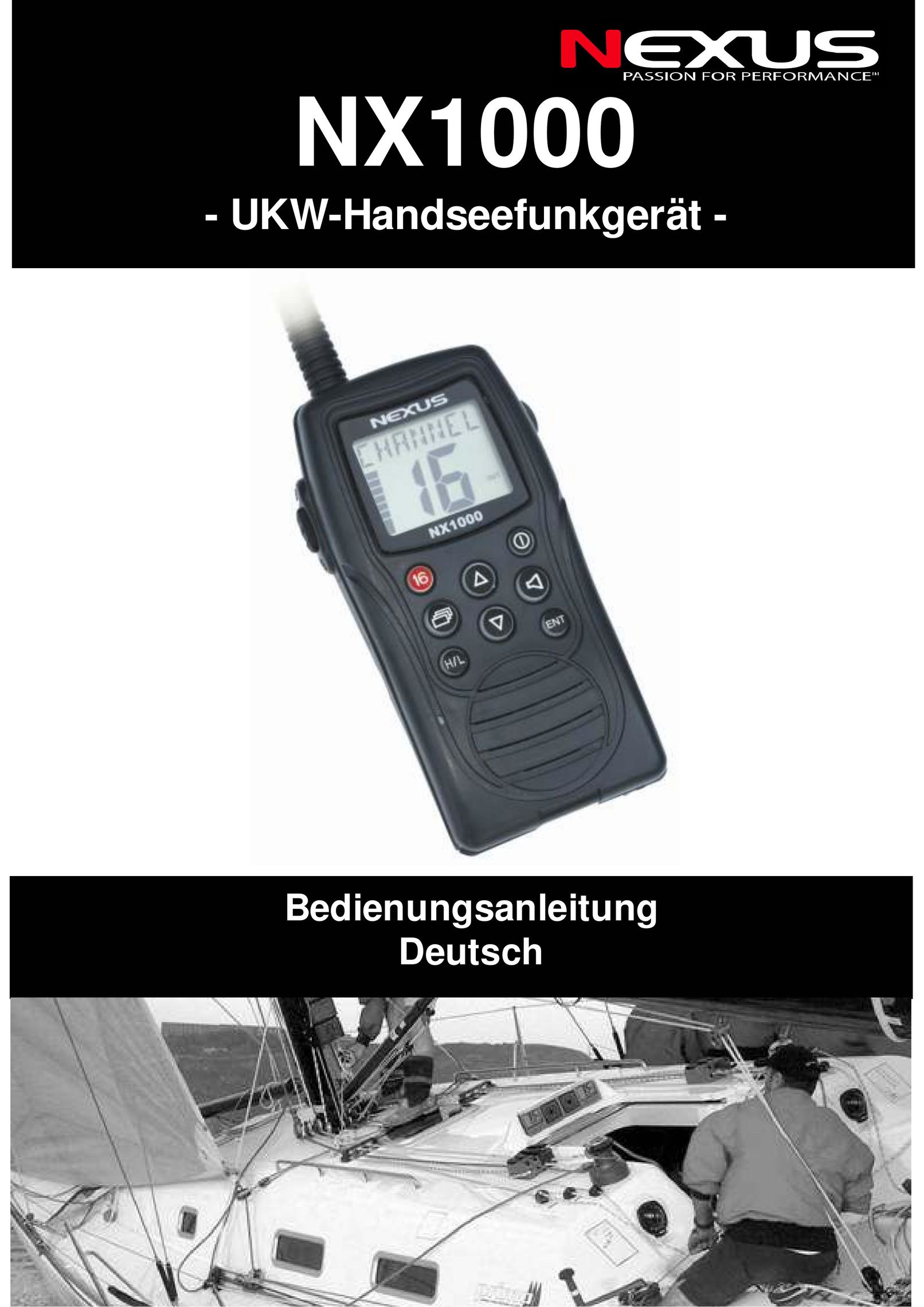 Nexus 21 NX1000 Two-Way Radio User Manual