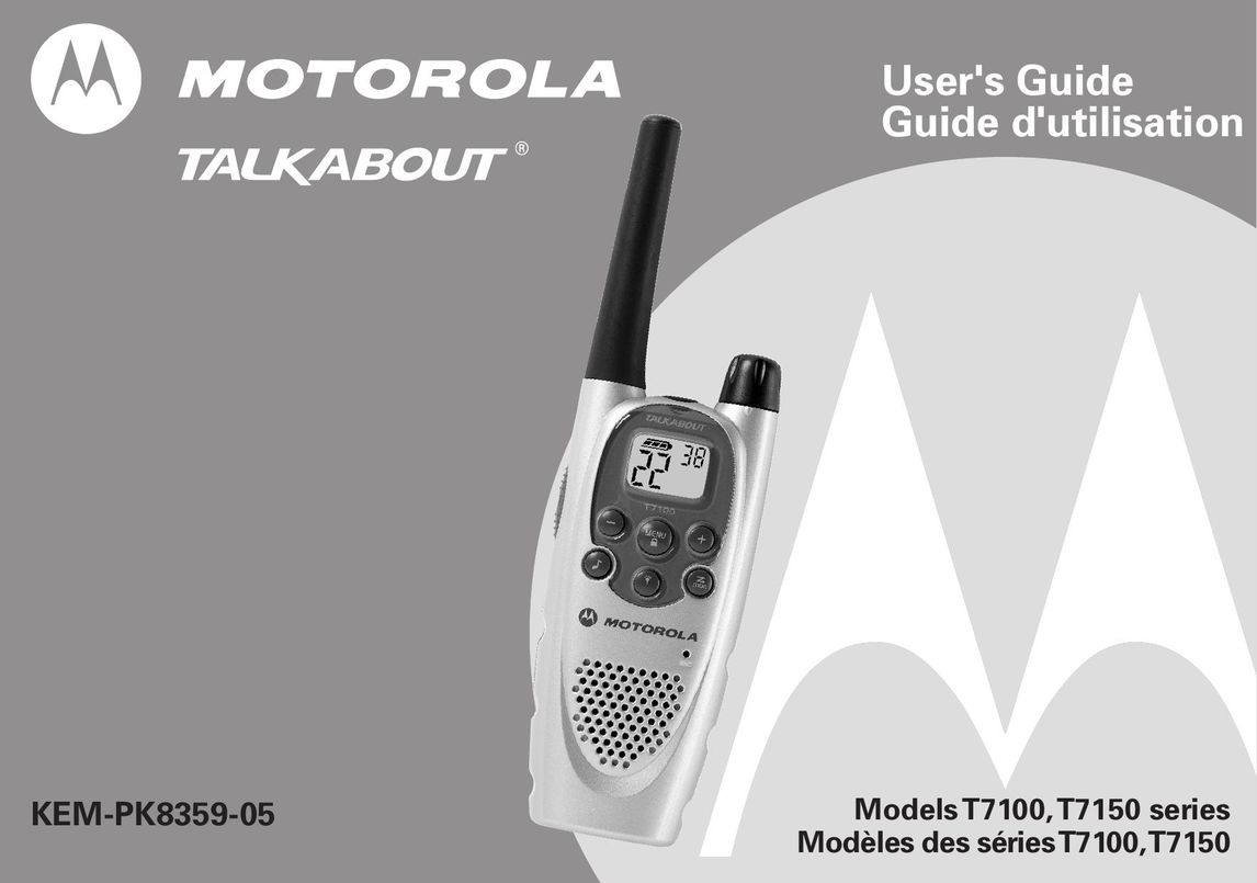 The Lenbrook Group T7100 Two-Way Radio User Manual