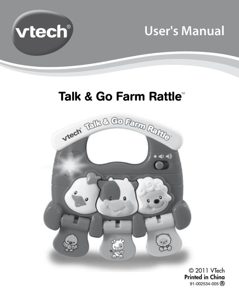 VTech 91-002534-005 Two-Way Radio User Manual