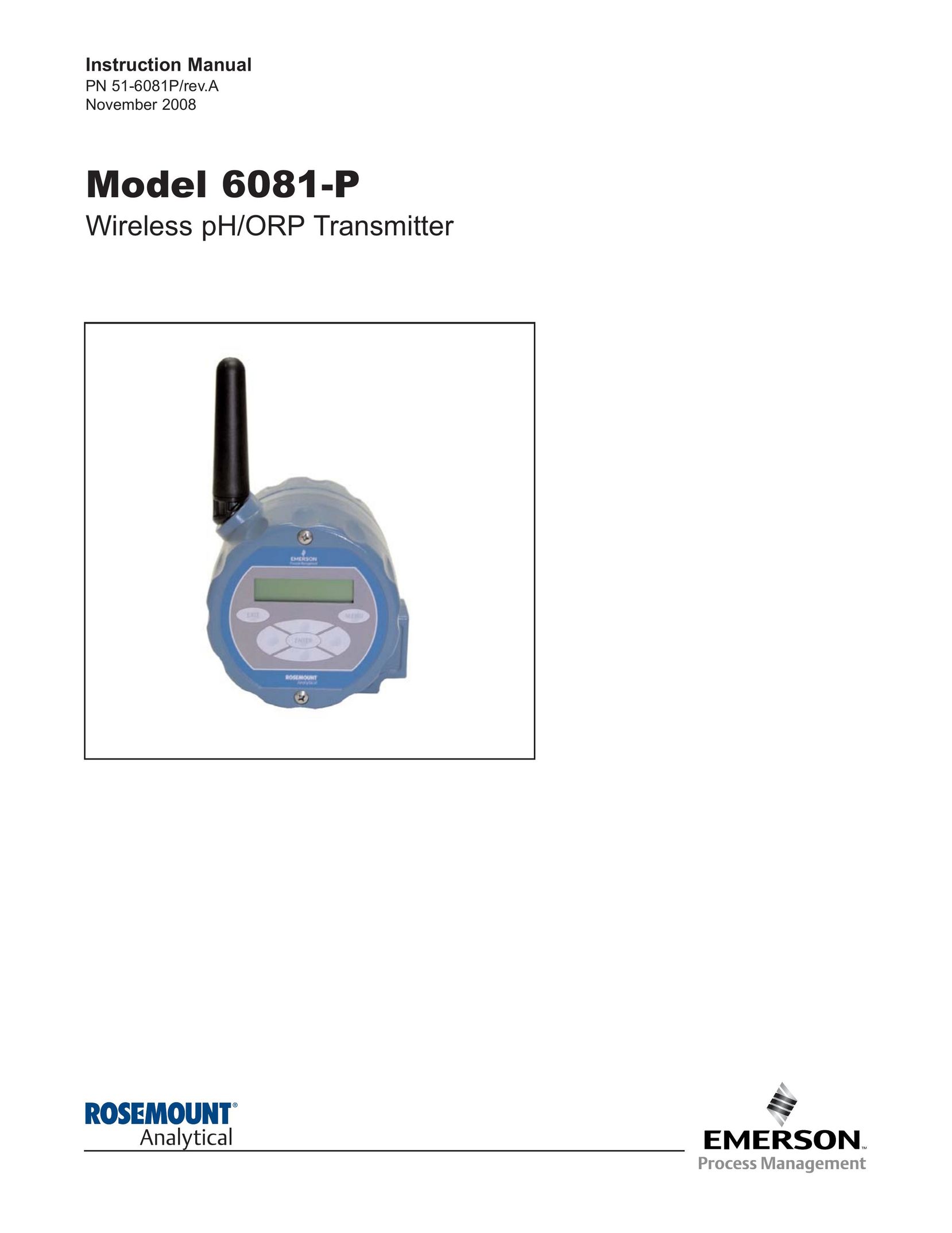 Emerson 6081-P Wireless Office Headset User Manual