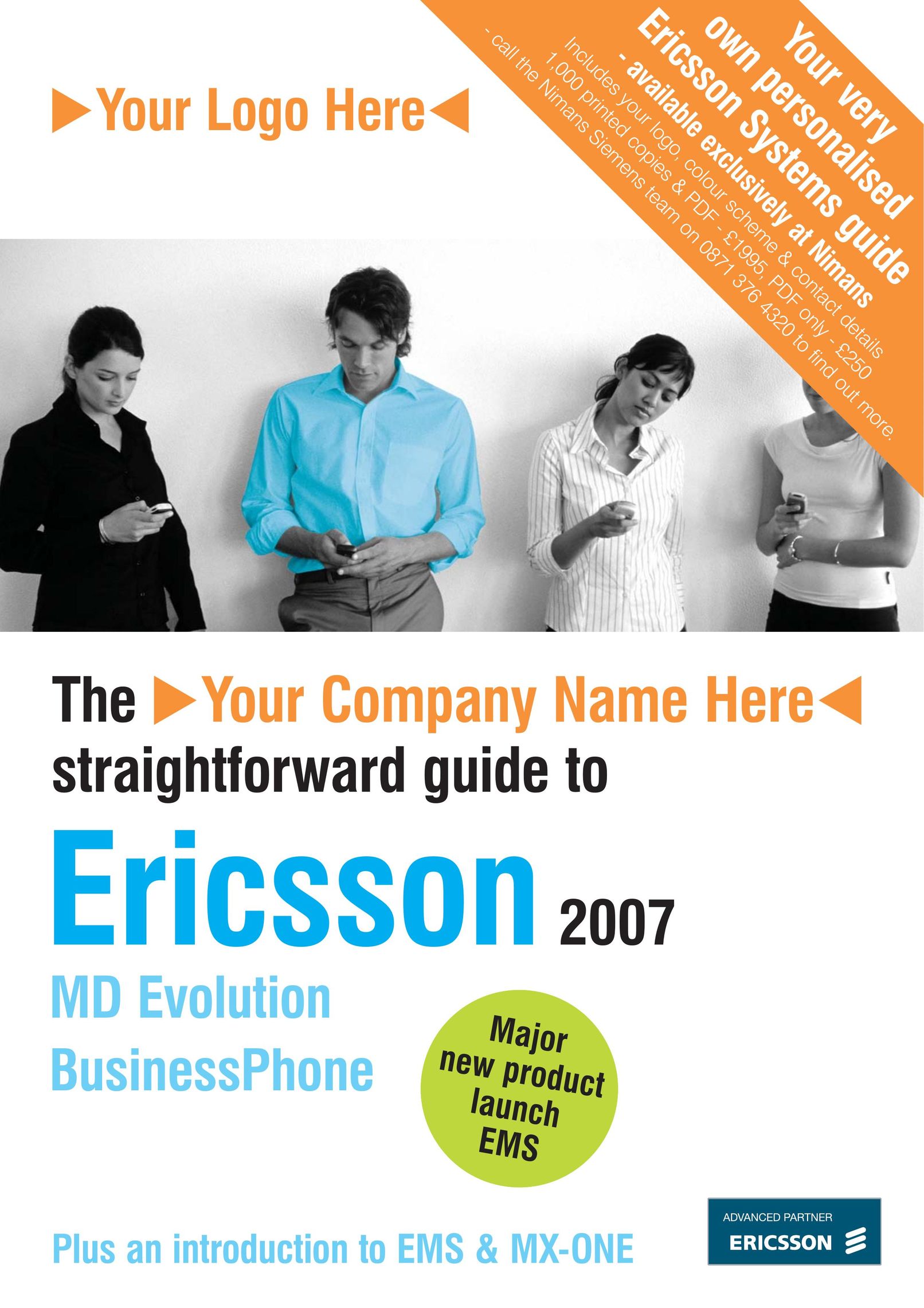 Ericsson ISDN2 Wireless Office Headset User Manual