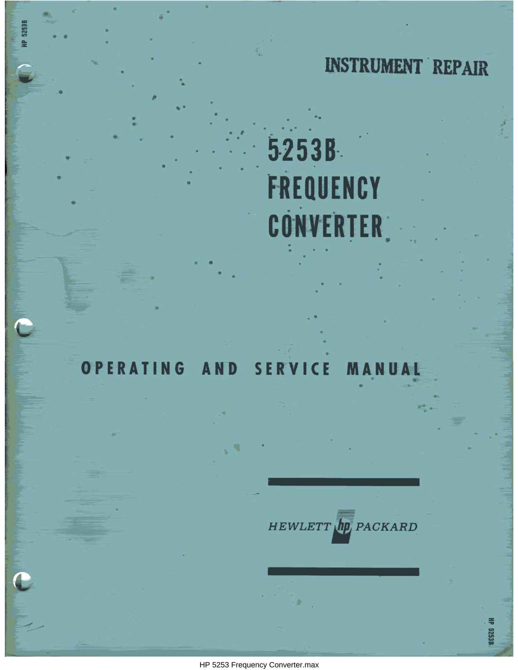 HP (Hewlett-Packard) 5253B Wireless Office Headset User Manual