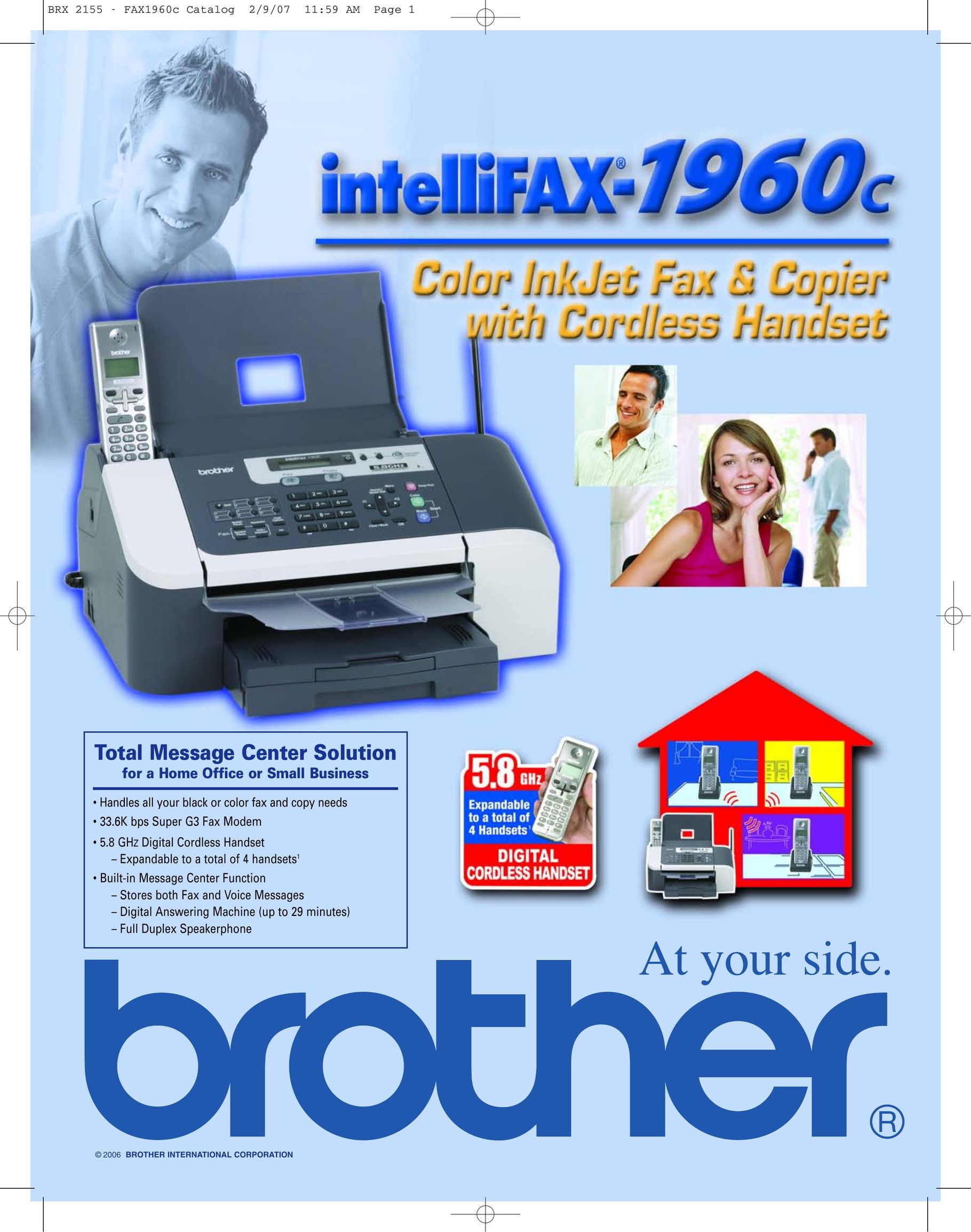 Brother 1960C All in One Printer User Manual