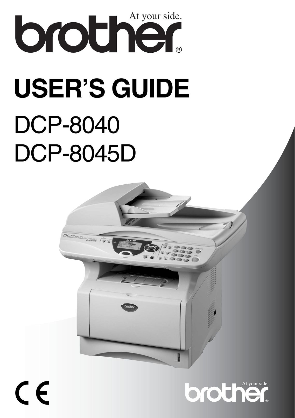 Brother 8045D All in One Printer User Manual