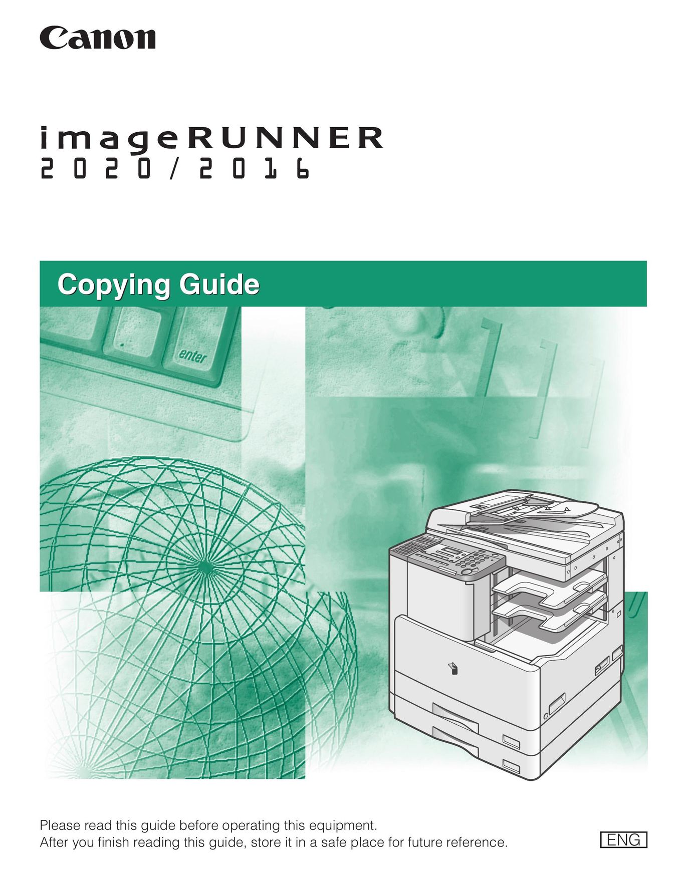 Canon 2016 All in One Printer User Manual
