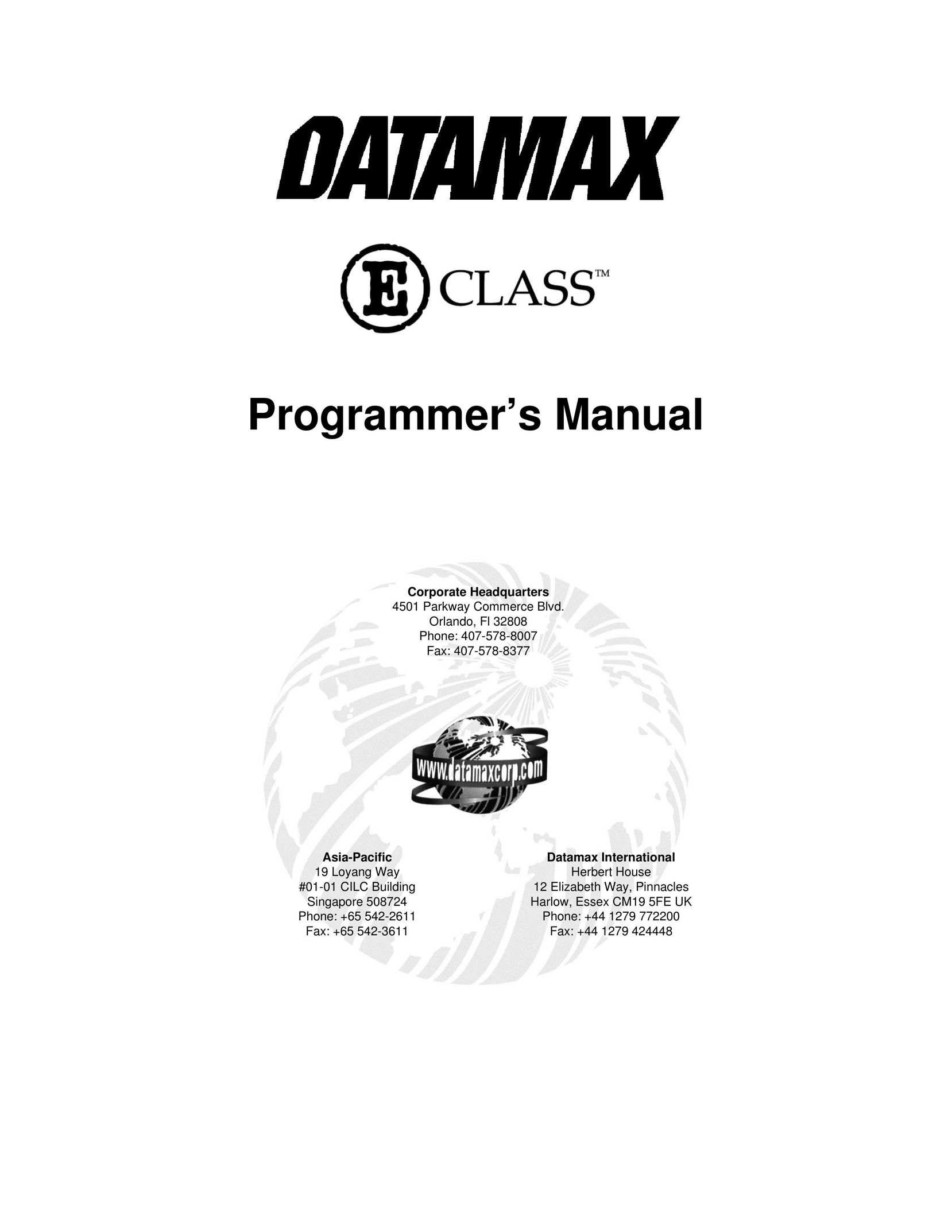 Datamax E4203 All in One Printer User Manual