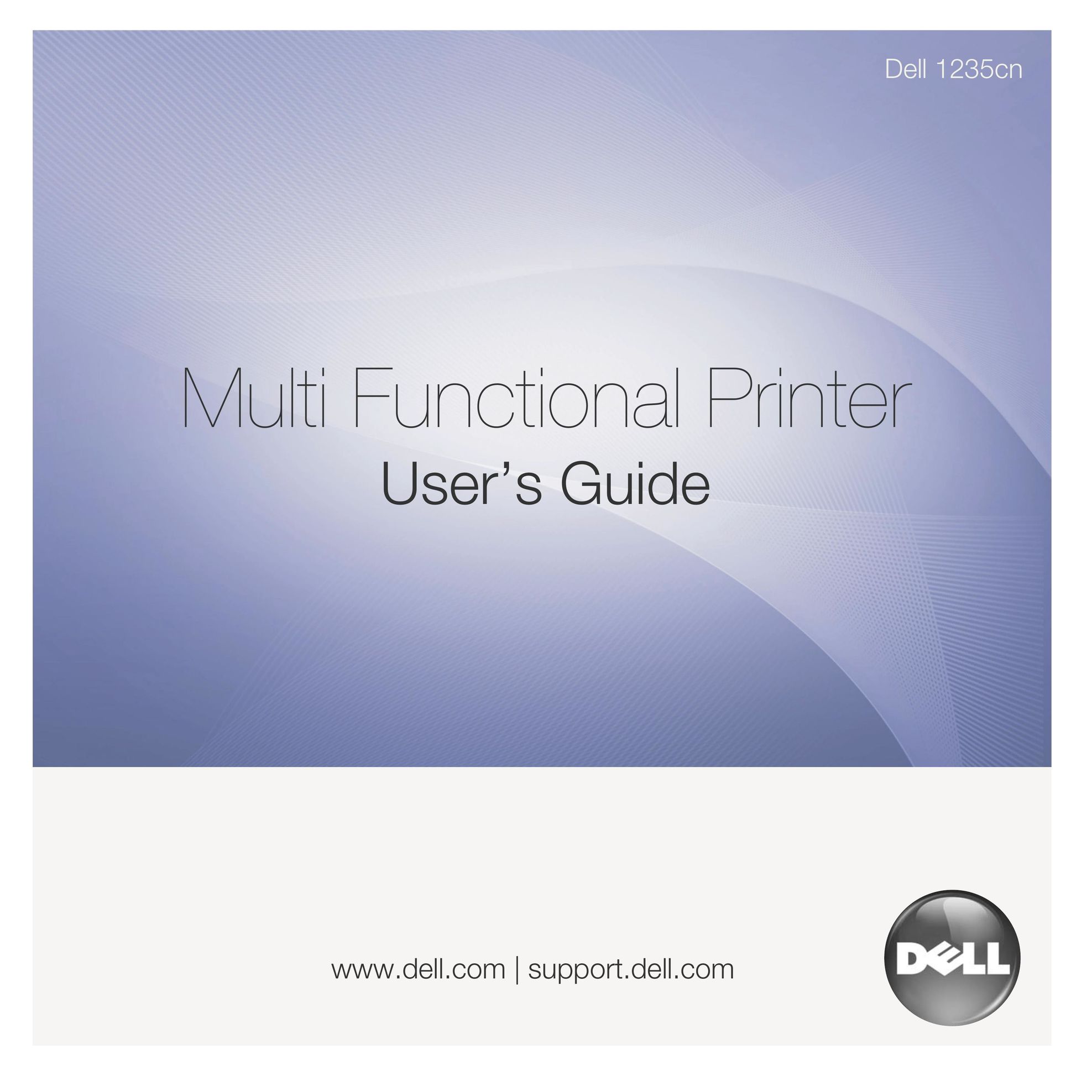 Dell 1235cn All in One Printer User Manual