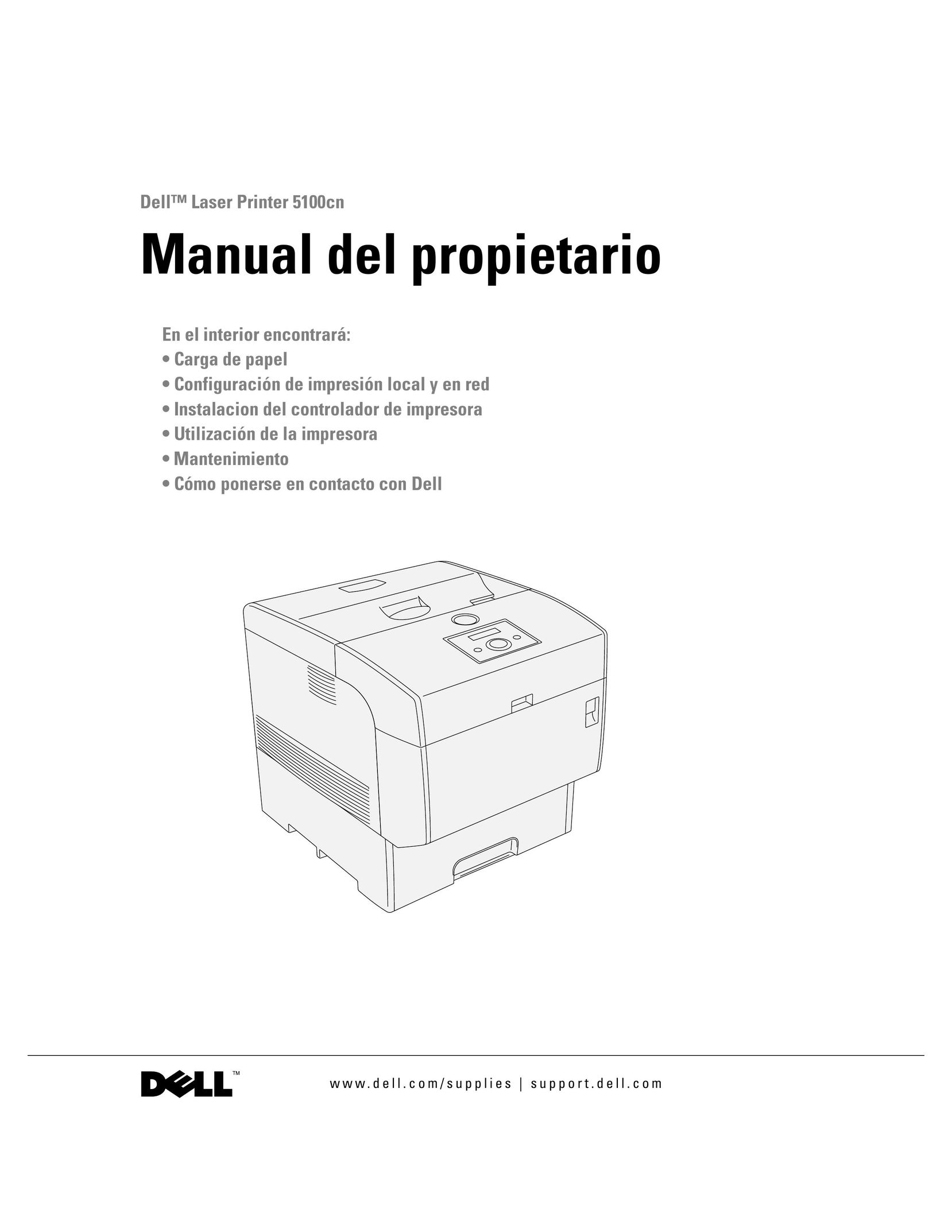Dell 5100cn All in One Printer User Manual