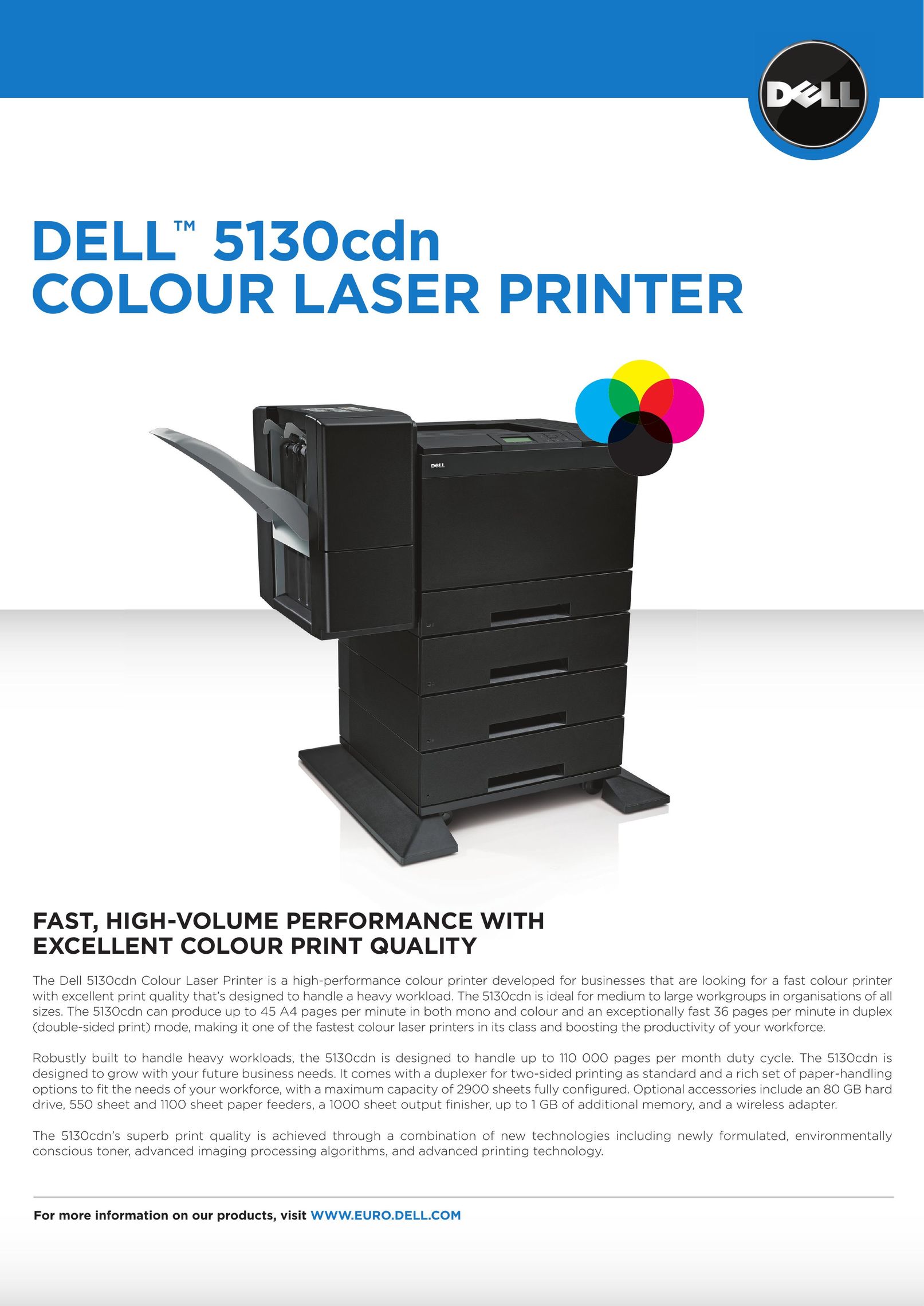 Dell 5130CDN All in One Printer User Manual