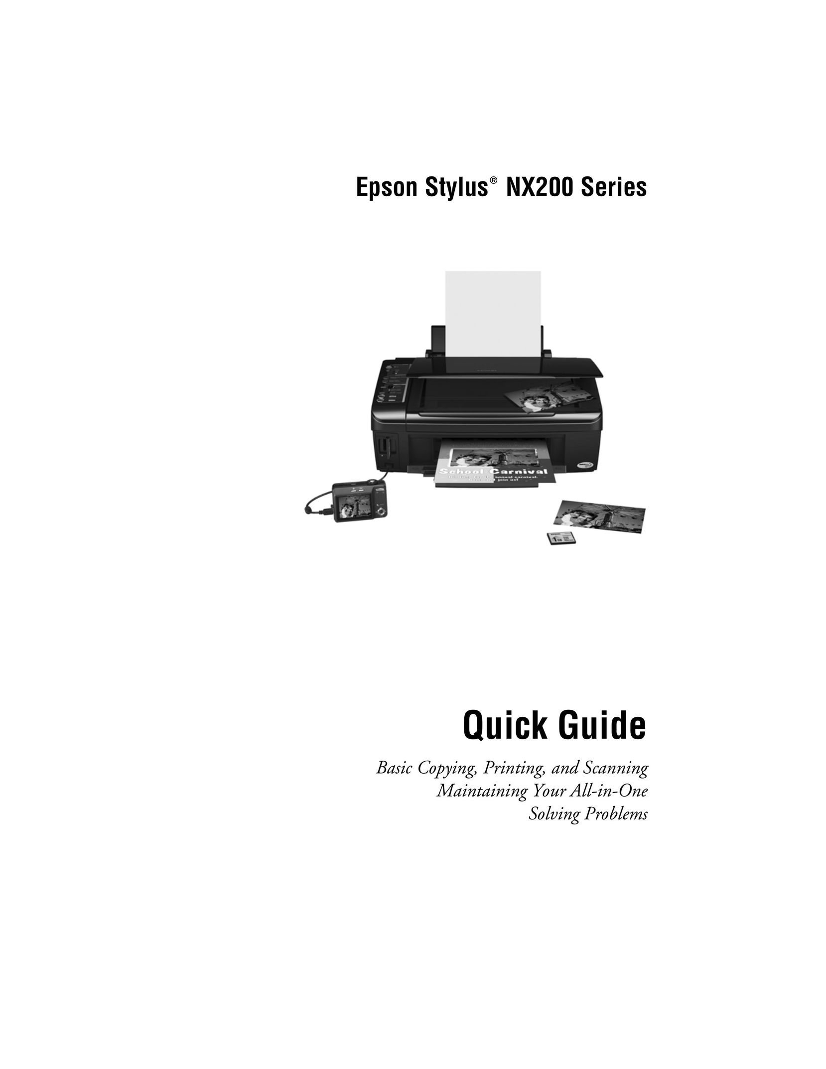Garmin NX200 All in One Printer User Manual