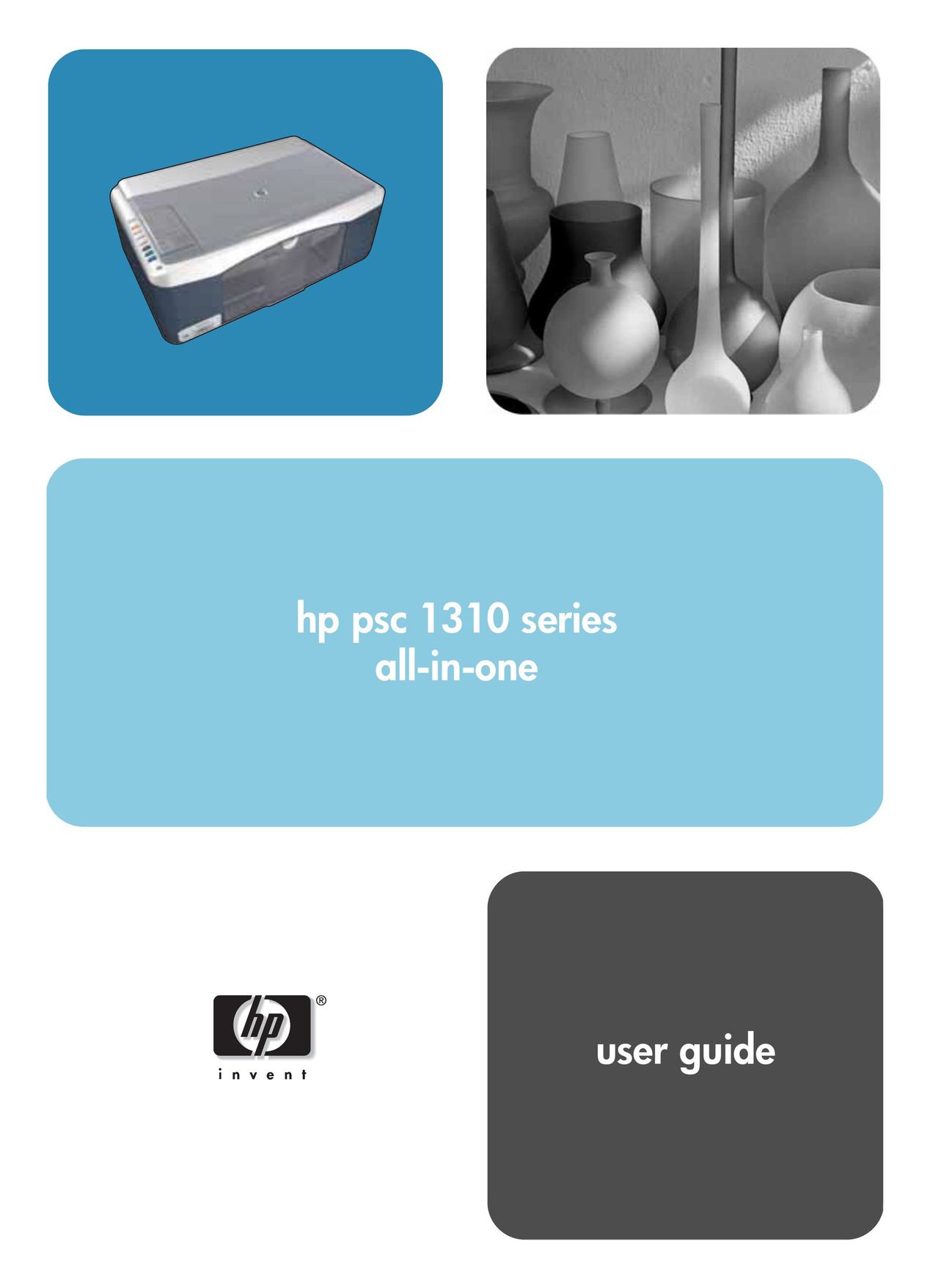HP (Hewlett-Packard) 1310 Series All in One Printer User Manual