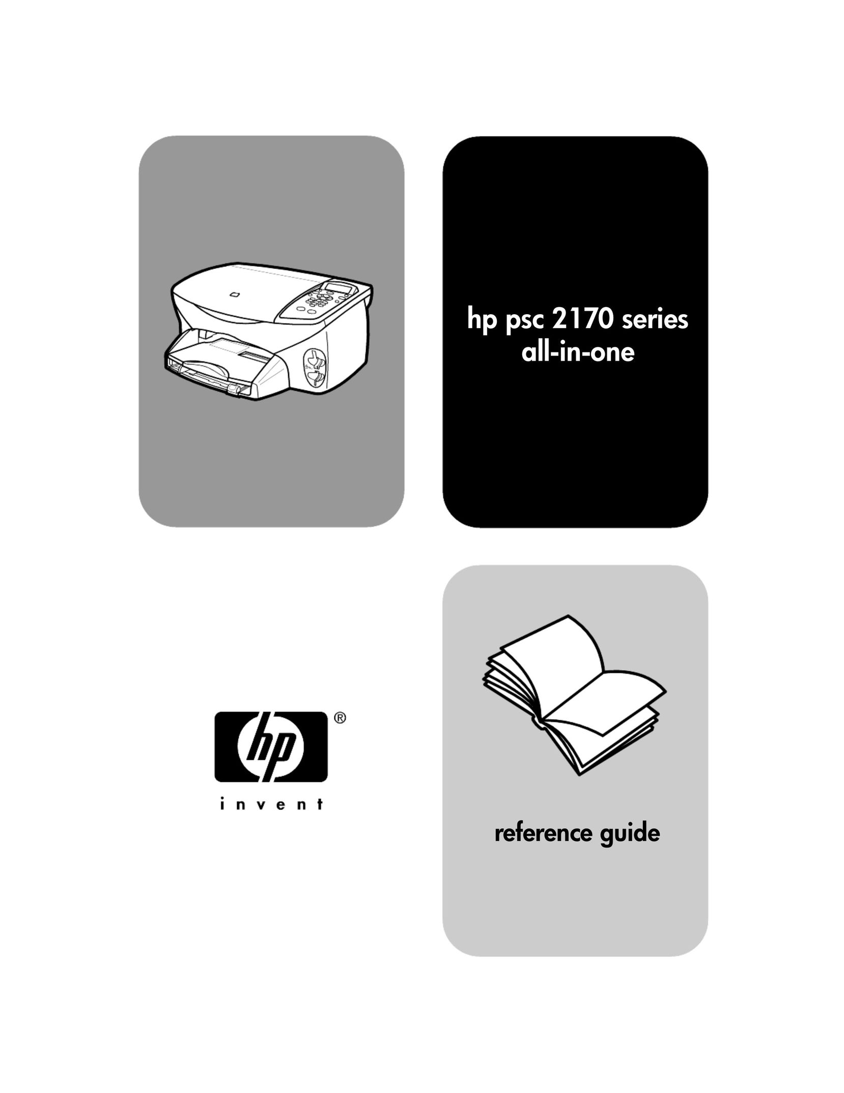HP (Hewlett-Packard) 2170 All in One Printer User Manual