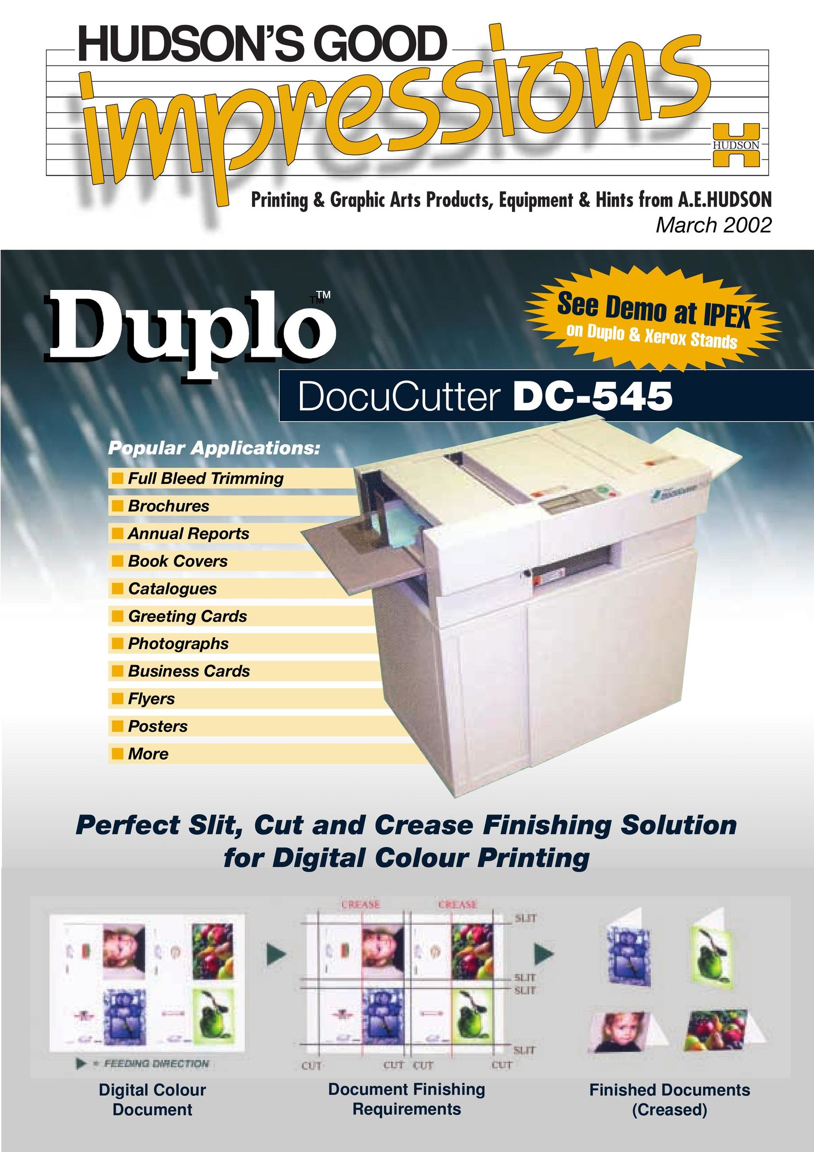 Hudson Sales & Engineering DC-545 All in One Printer User Manual