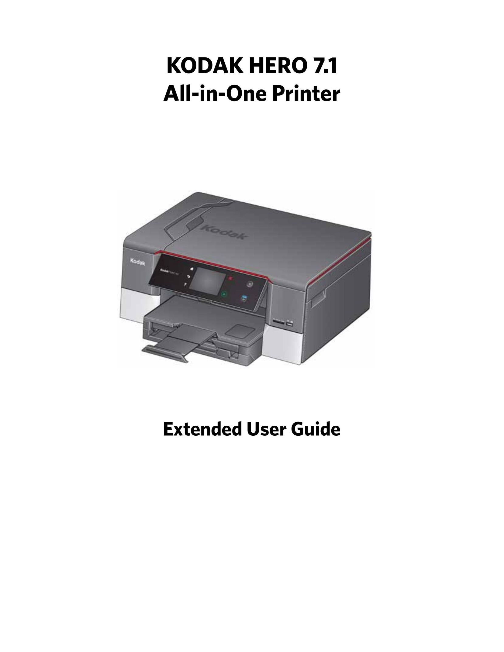 Kodak 7.1 All in One Printer User Manual