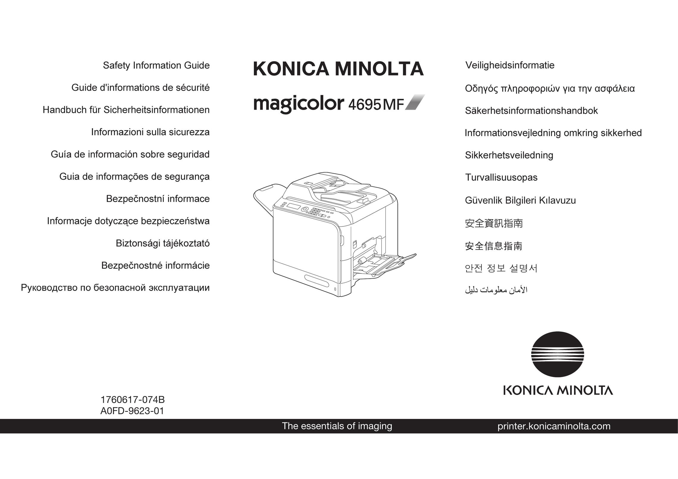 Konica Minolta 4695MF All in One Printer User Manual