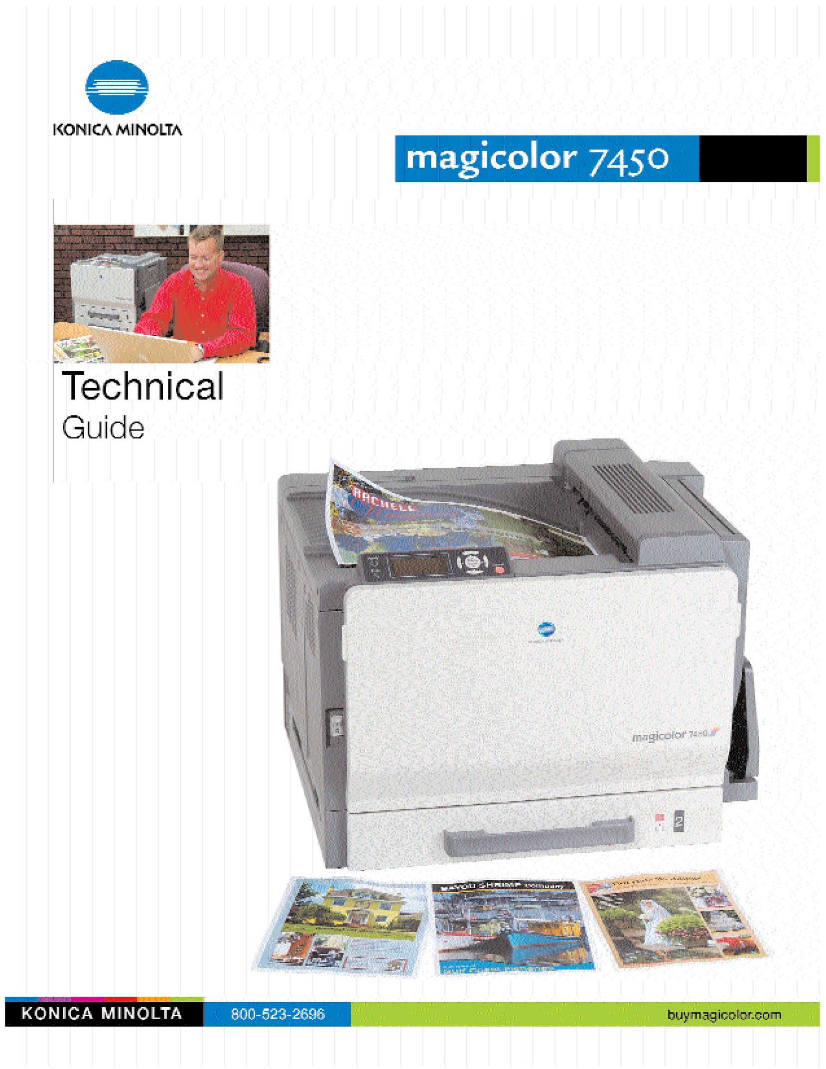 Konica Minolta 7450 Printer User Manual