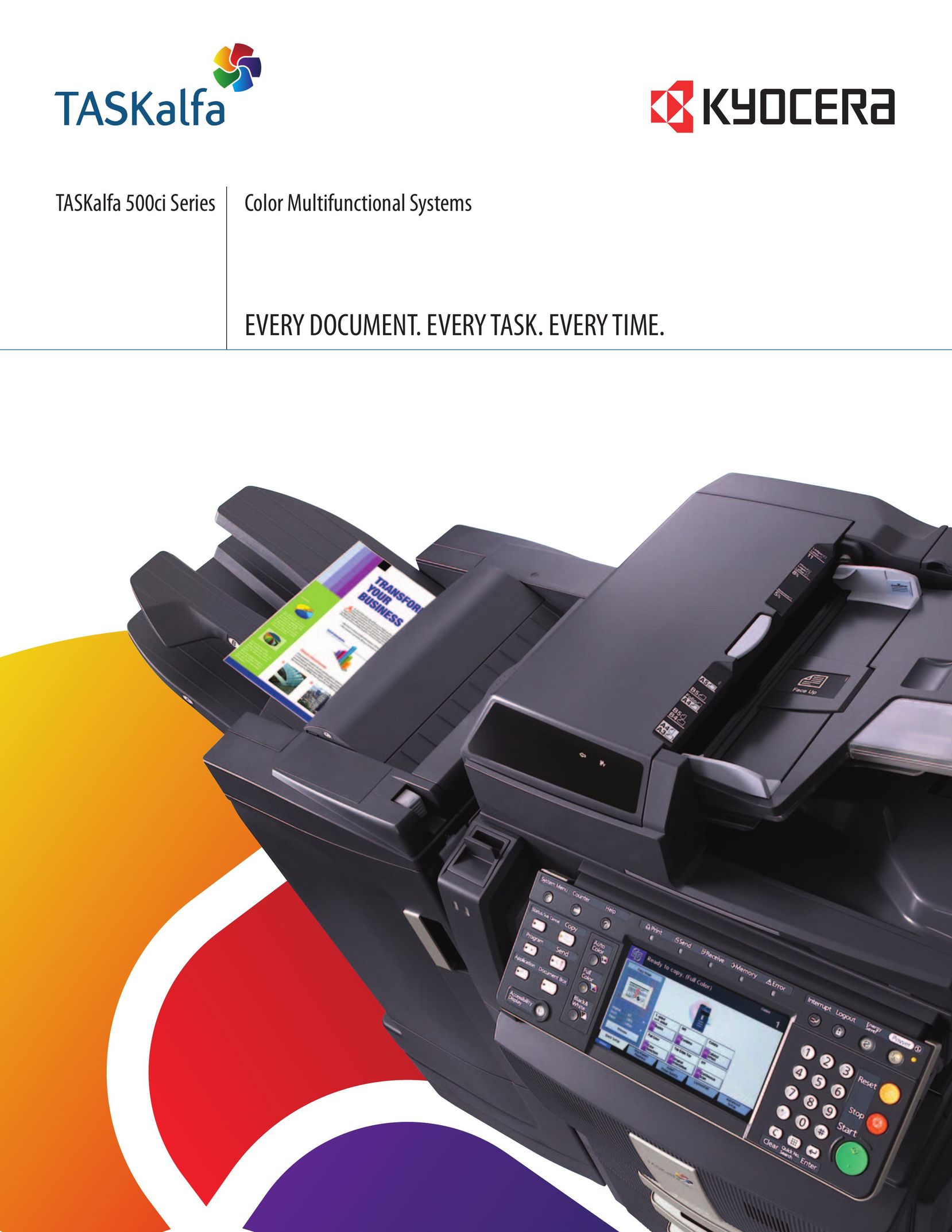 Kyocera 500ci Series All in One Printer User Manual