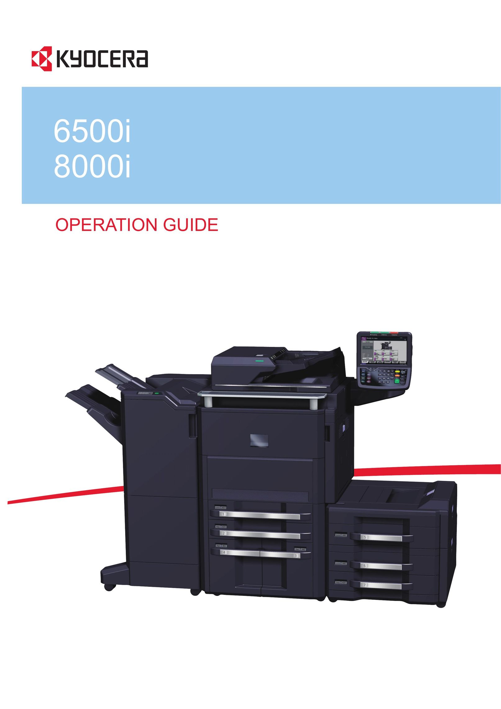 Kyocera 8000i All in One Printer User Manual