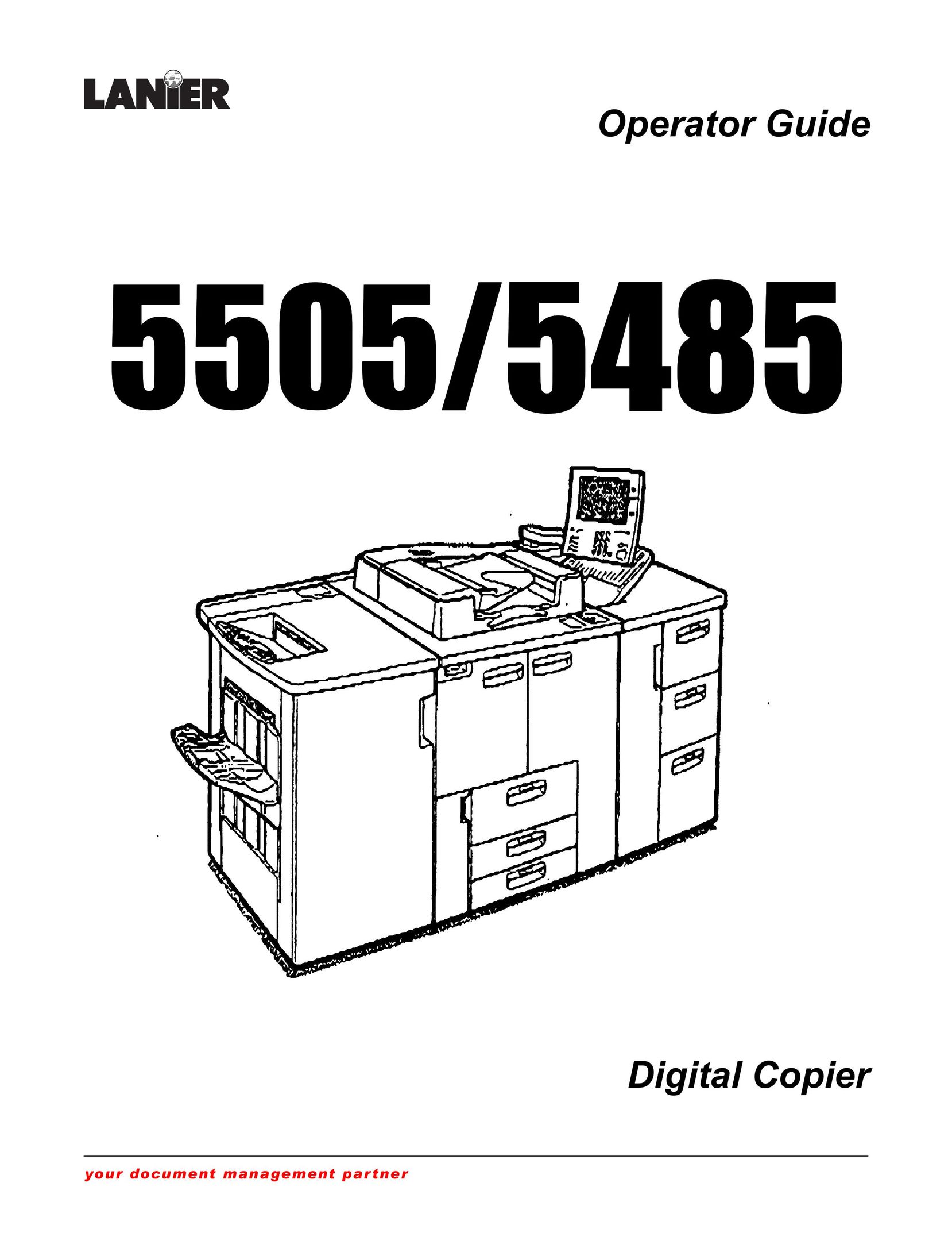 Lanier 5484 All in One Printer User Manual