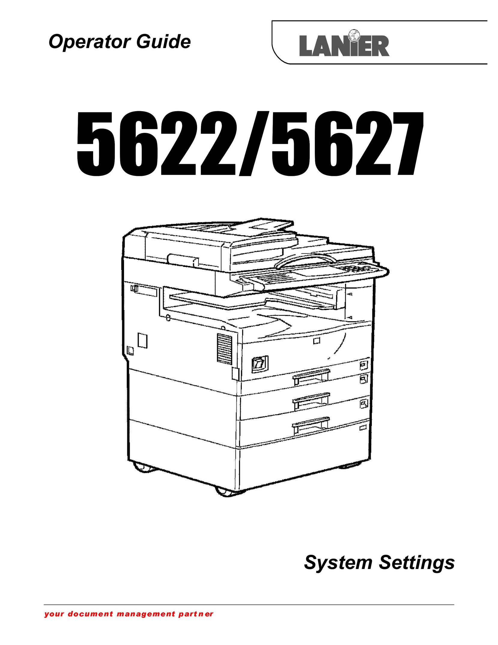 Lanier 5627 AG All in One Printer User Manual