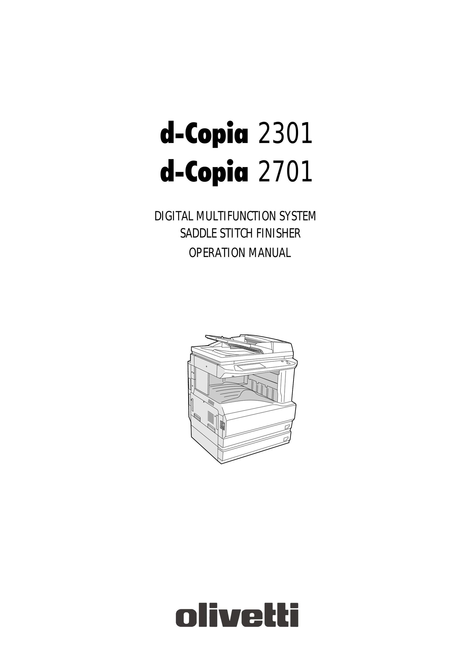 Olivetti 2701 All in One Printer User Manual