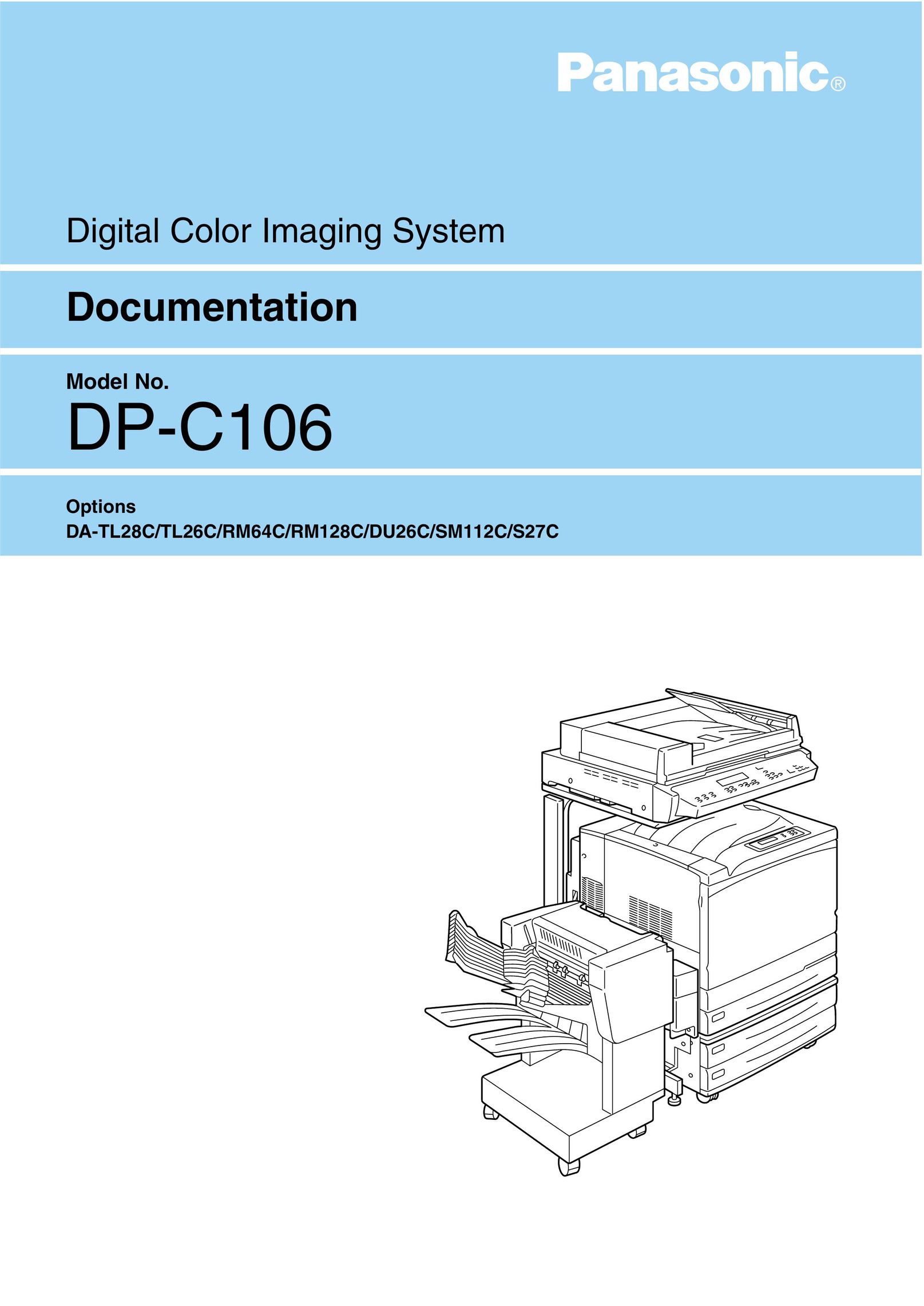Panasonic DP-C106 All in One Printer User Manual