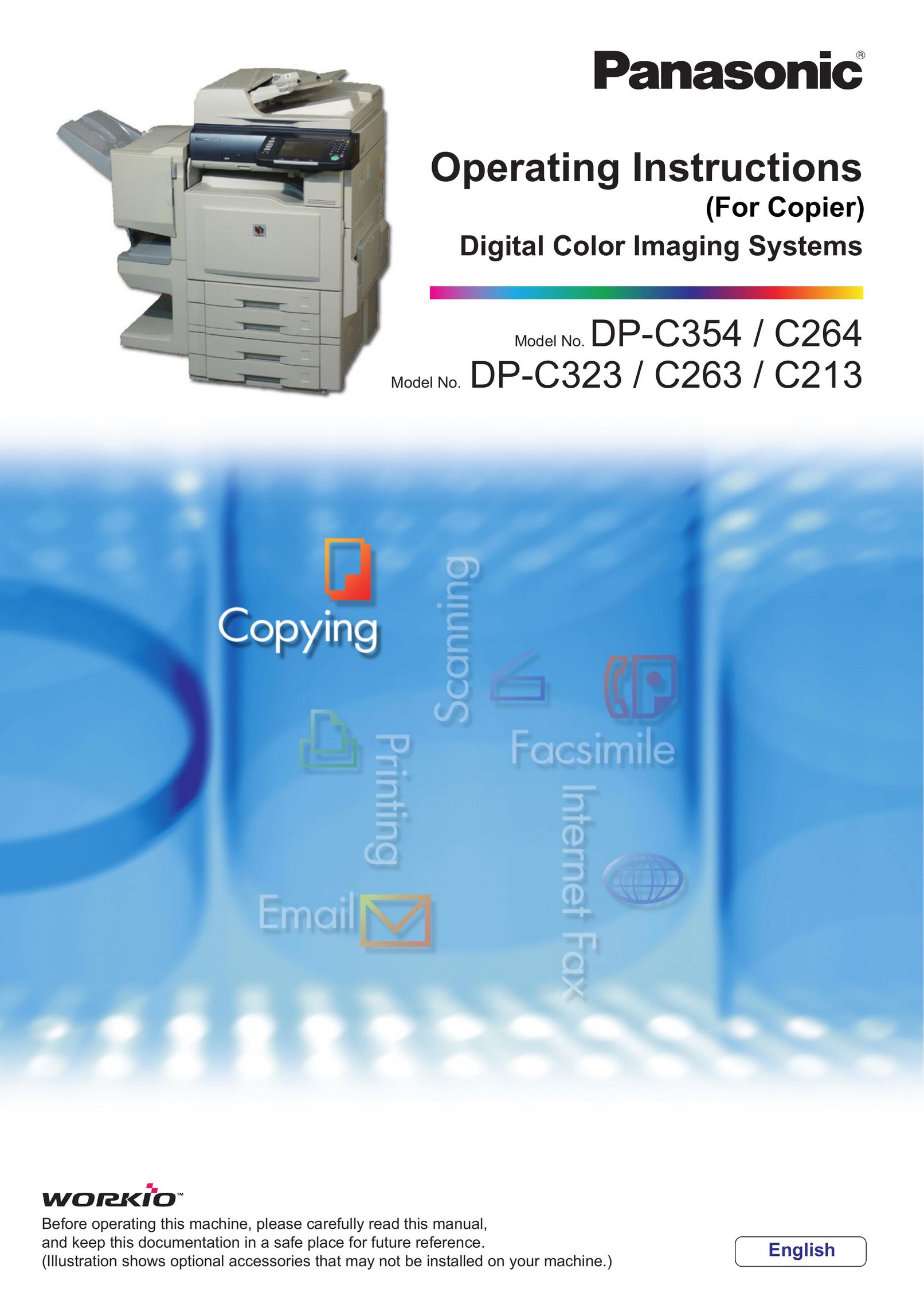 Panasonic DP-C213I All in One Printer User Manual