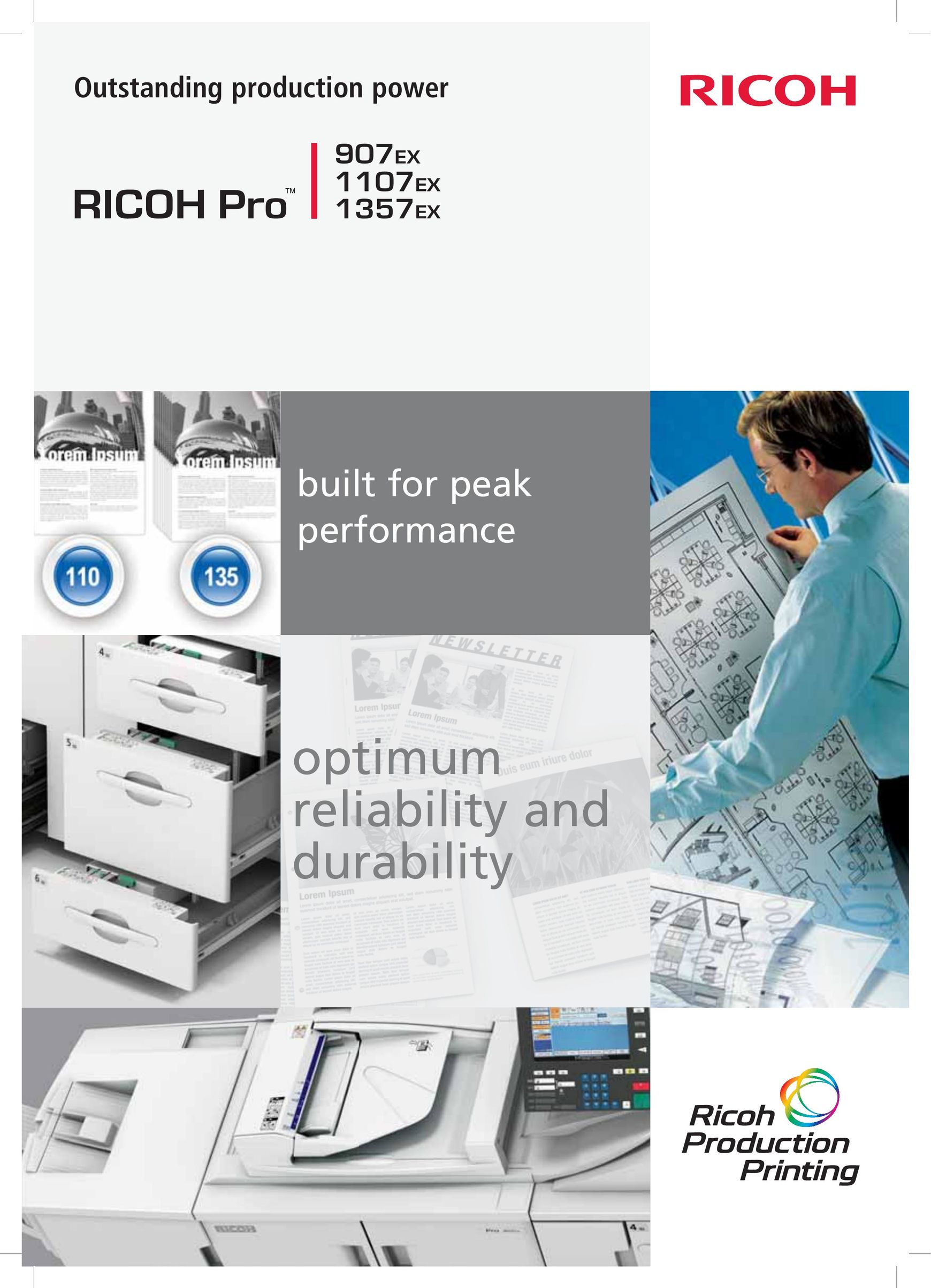 Ricoh 1107EX All in One Printer User Manual