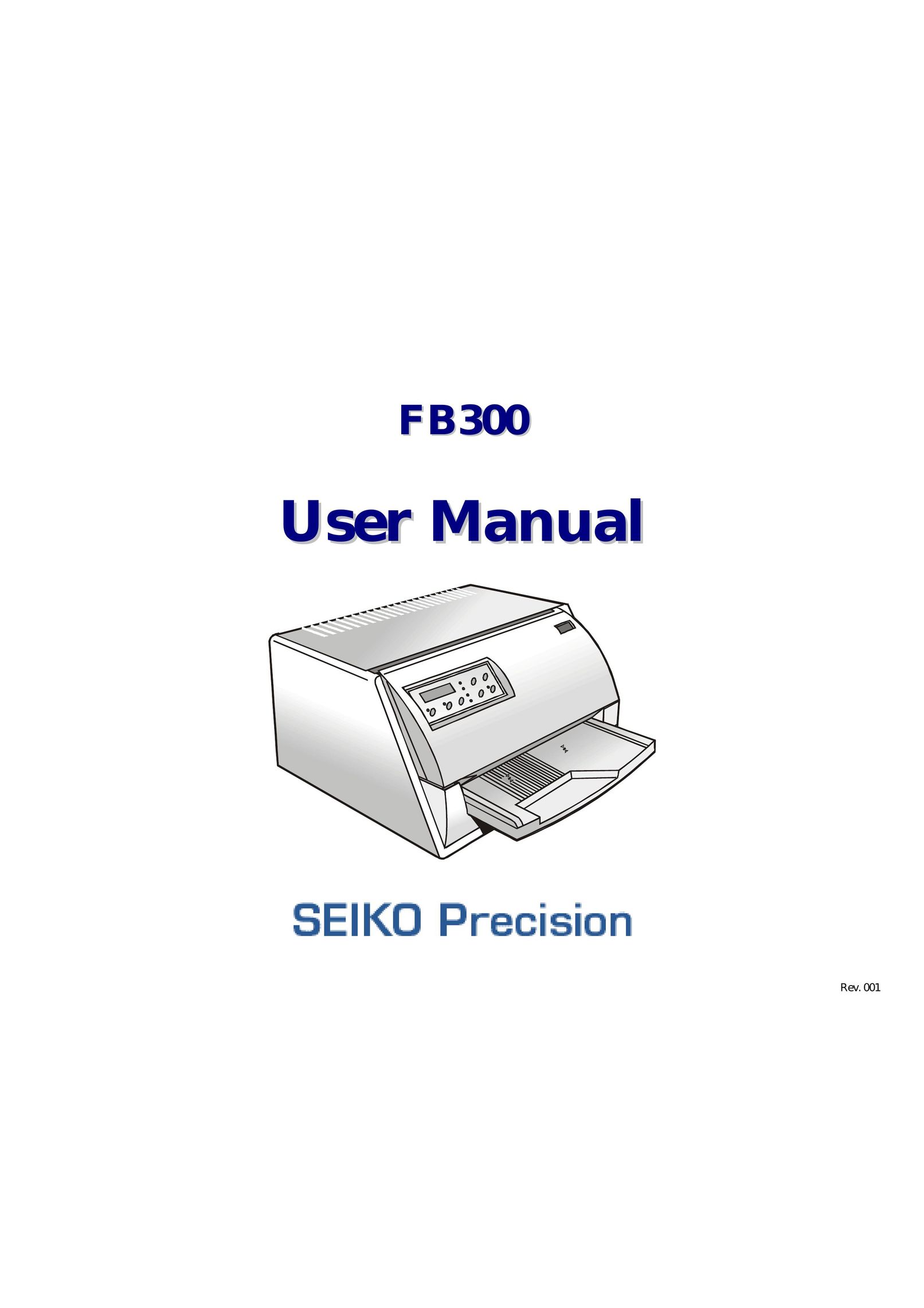 Seiko Group FB300 All in One Printer User Manual