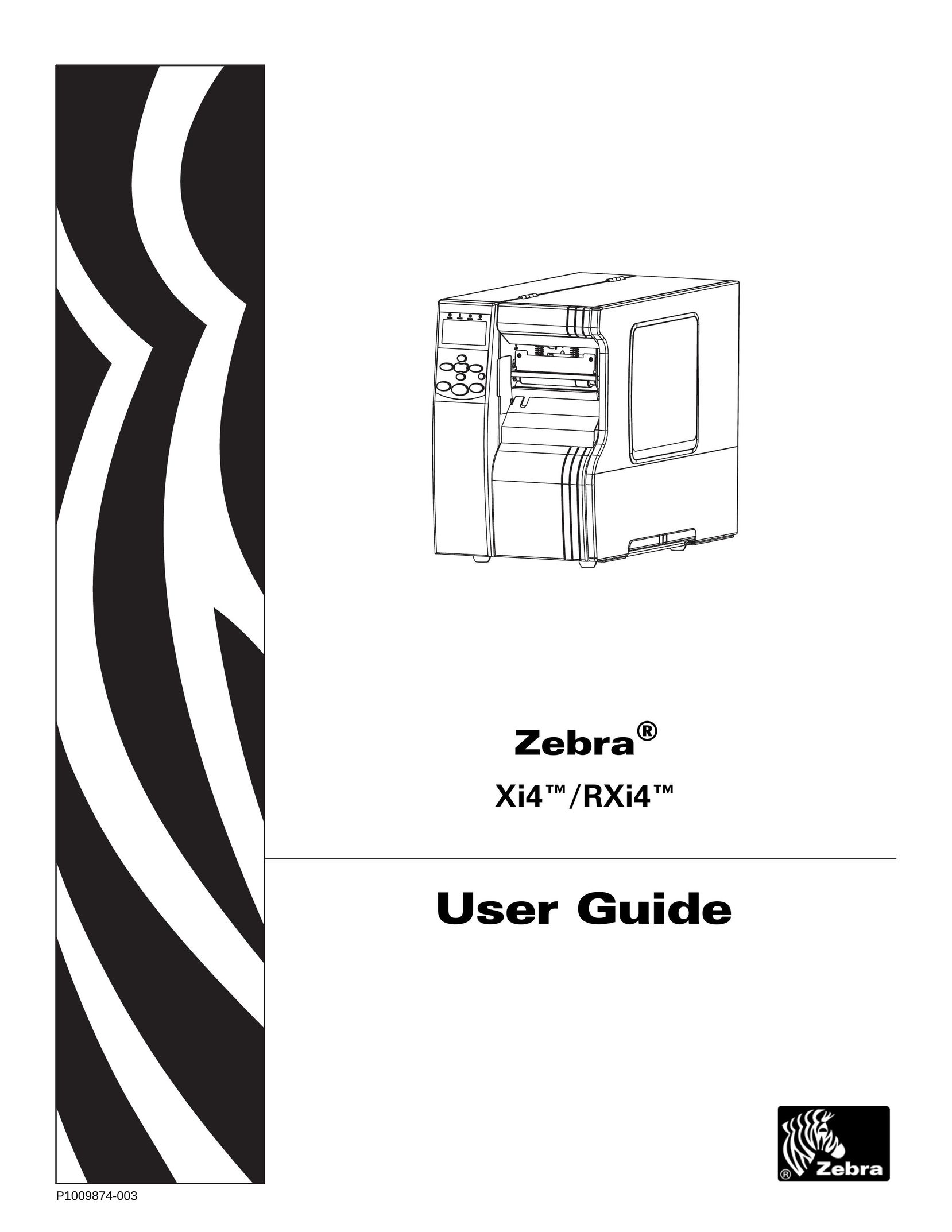 Zebra Technologies 11380100000 All in One Printer User Manual